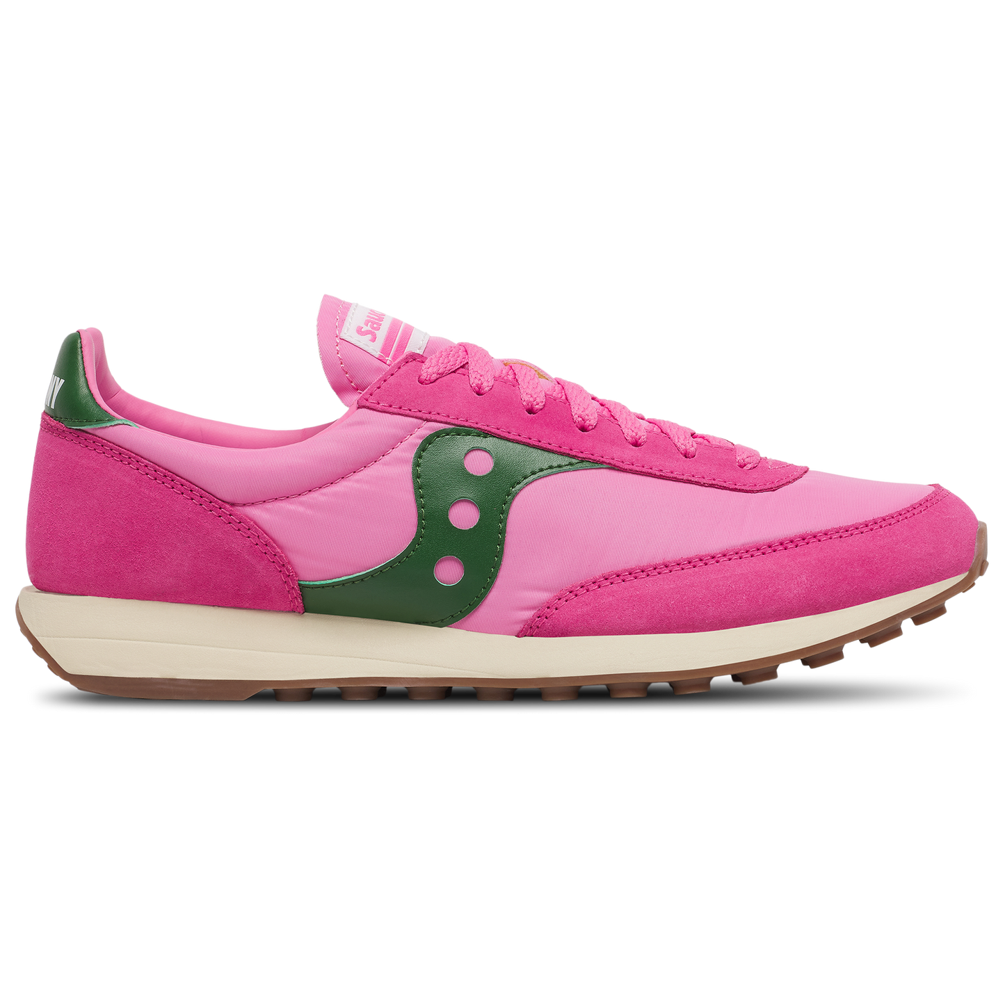 Saucony Trainer 80 - Men's - Pink/Forest