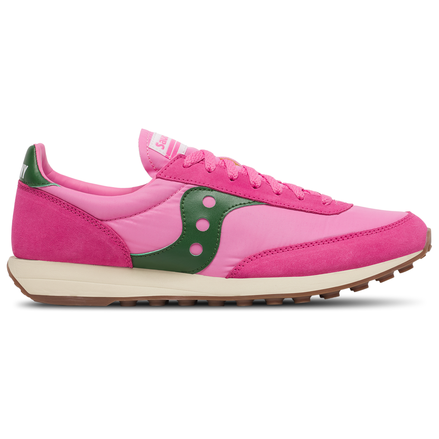 Saucony Trainer 80 - Men's - Pink/Forest