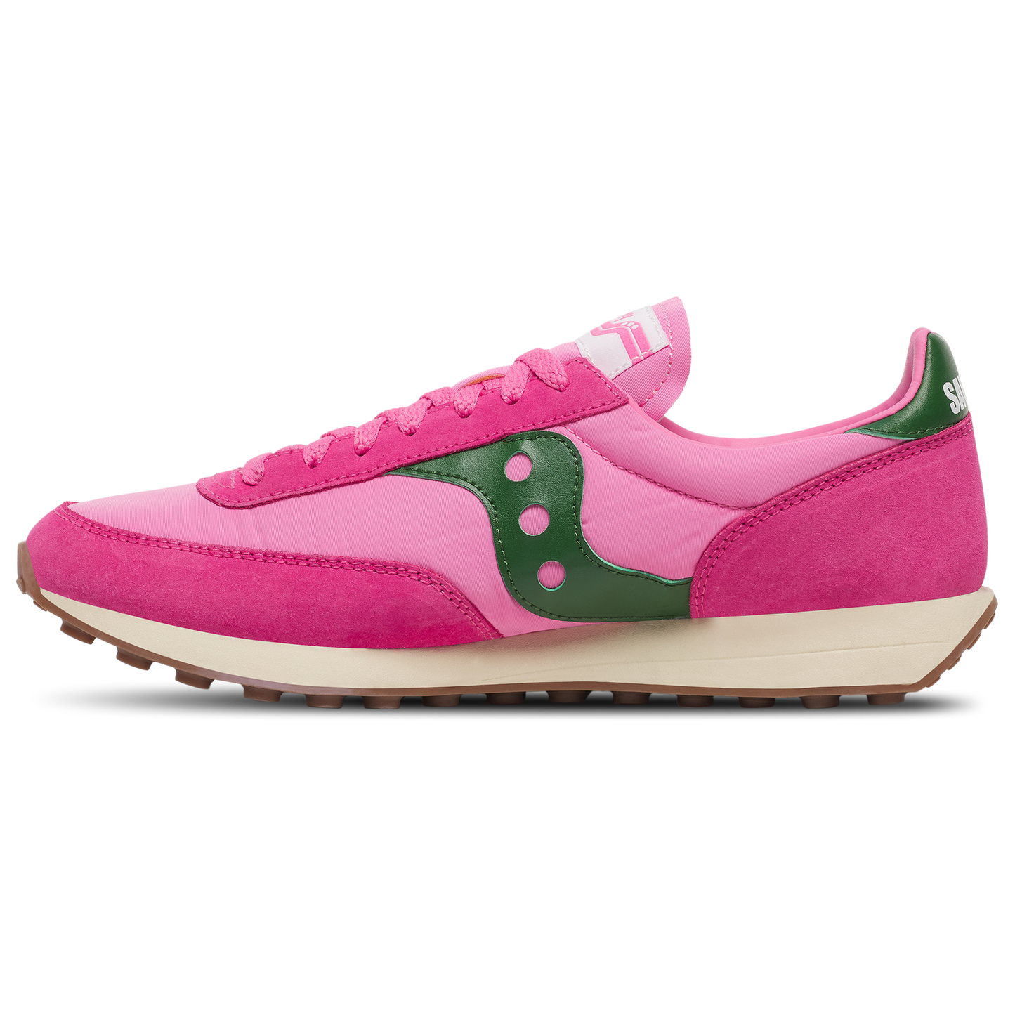Saucony Trainer 80 - Men's - Pink/Forest