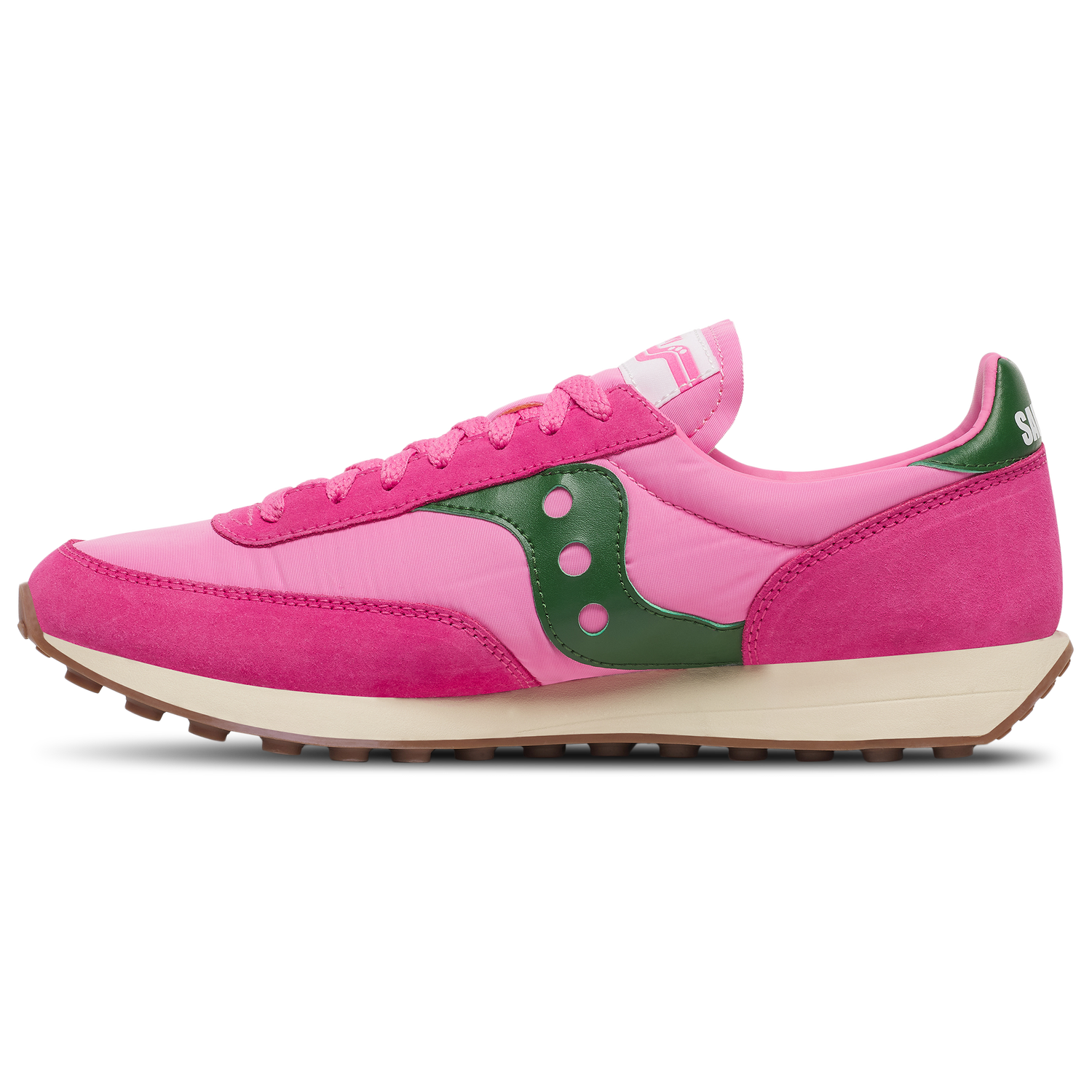 Saucony Trainer 80 - Men's - Pink/Forest