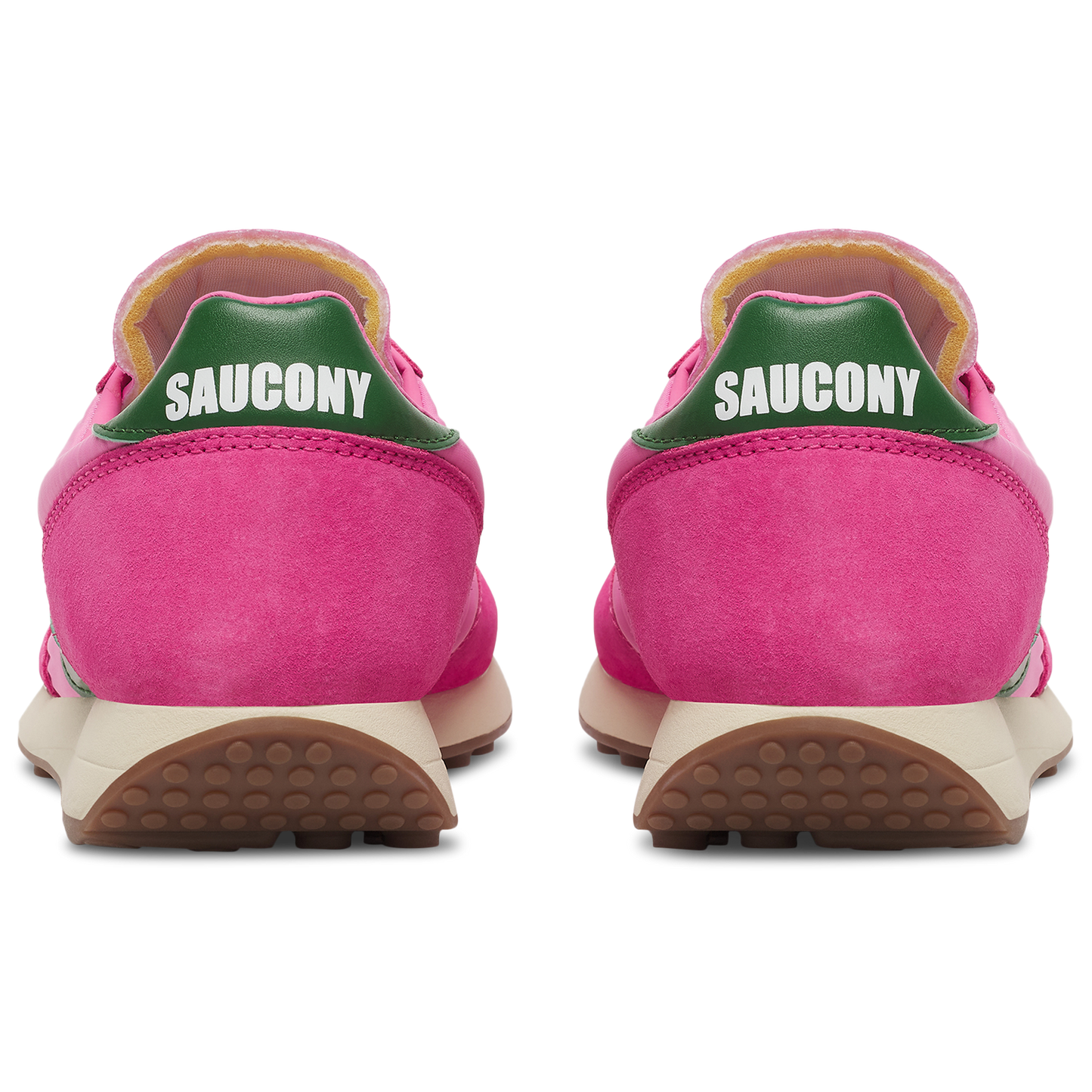 Saucony Trainer 80 - Men's - Pink/Forest