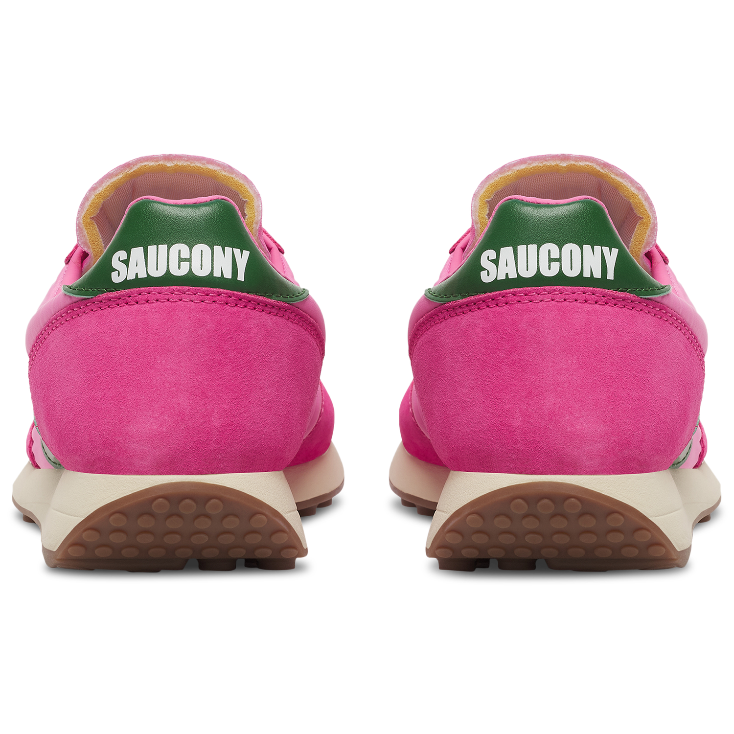 Saucony Trainer 80 - Men's - Pink/Forest