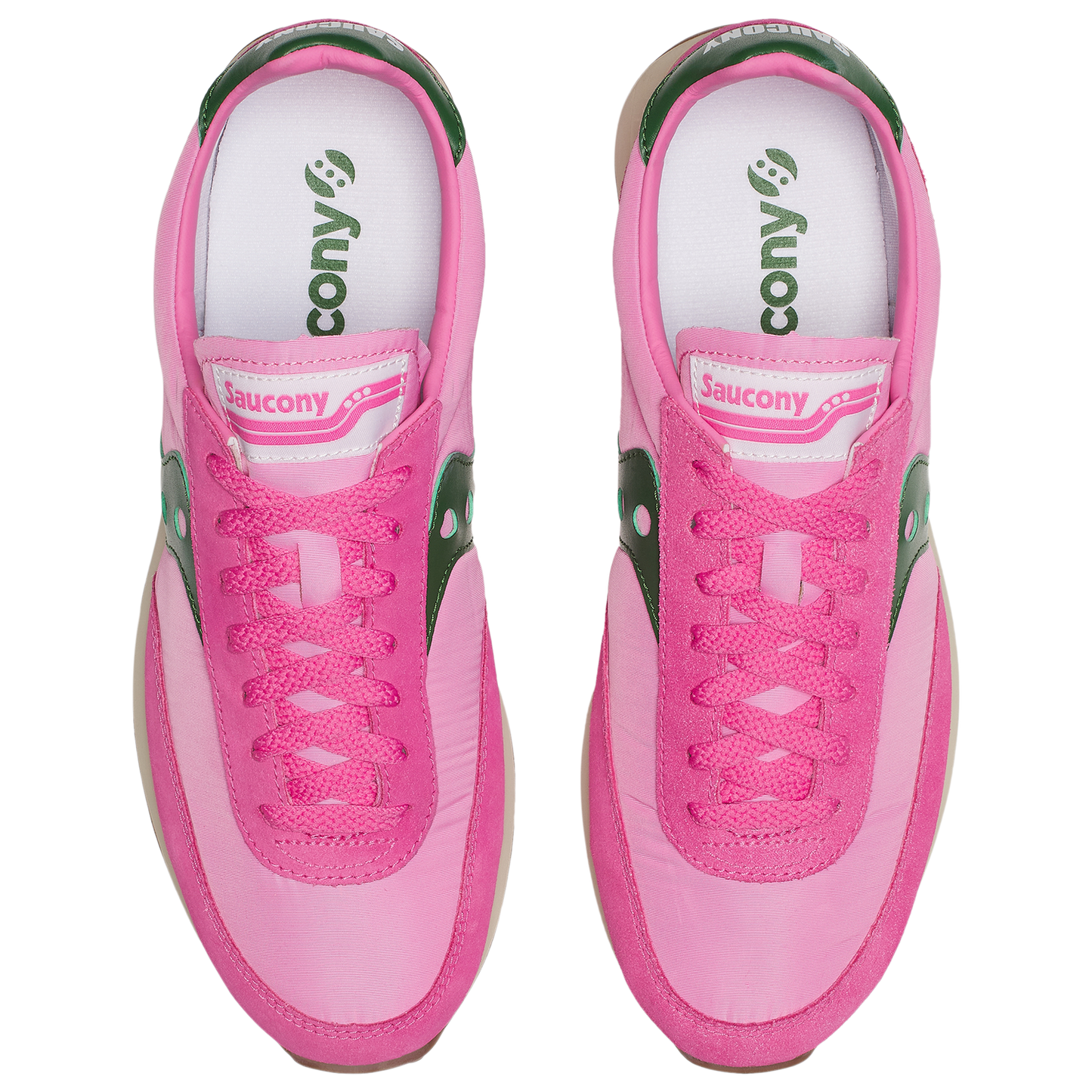 Saucony Trainer 80 - Men's - Pink/Forest