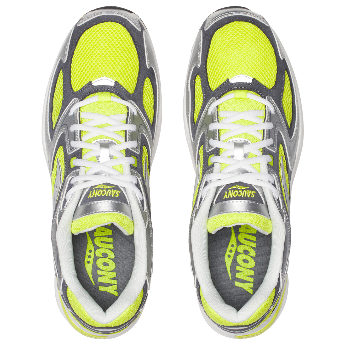 Saucony Grid Jazz 9 - Men's - Yellow/Silver