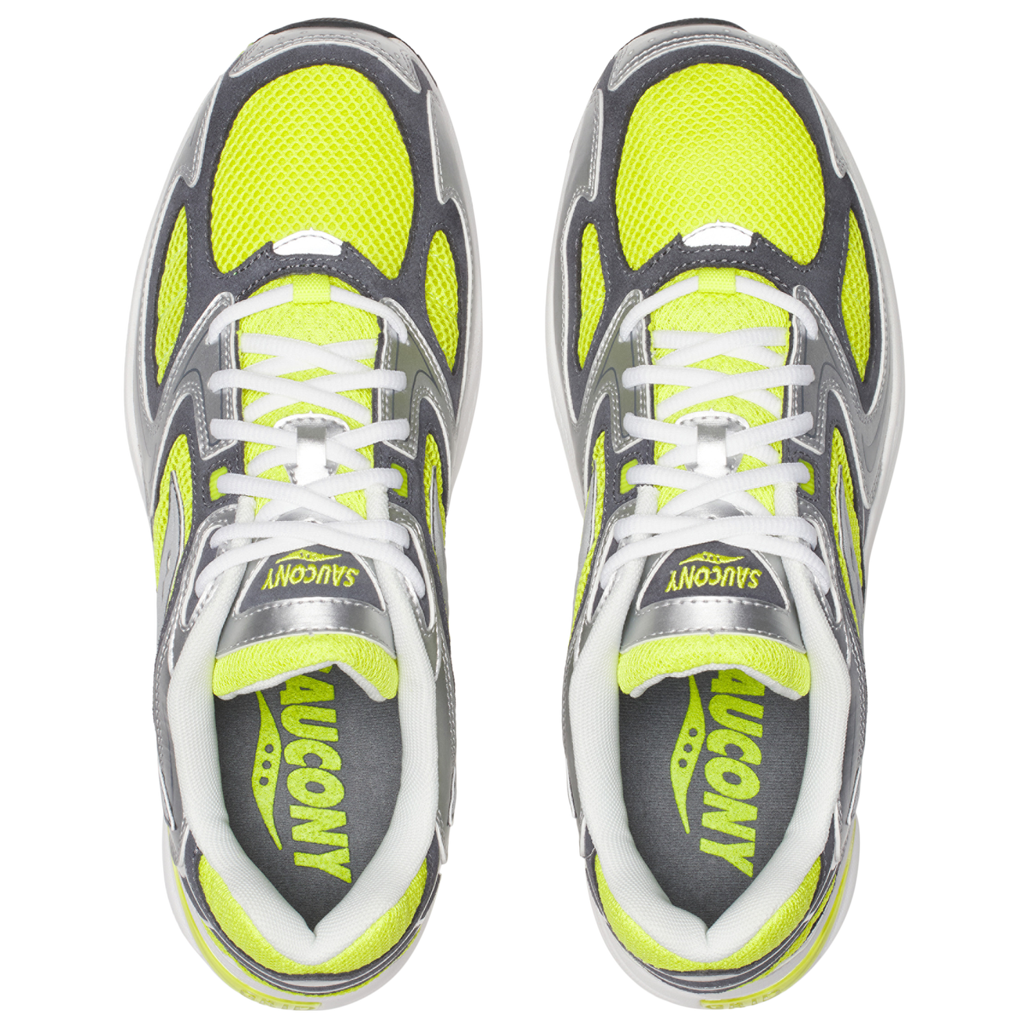 Saucony Grid Jazz 9 - Men's - Yellow/Silver