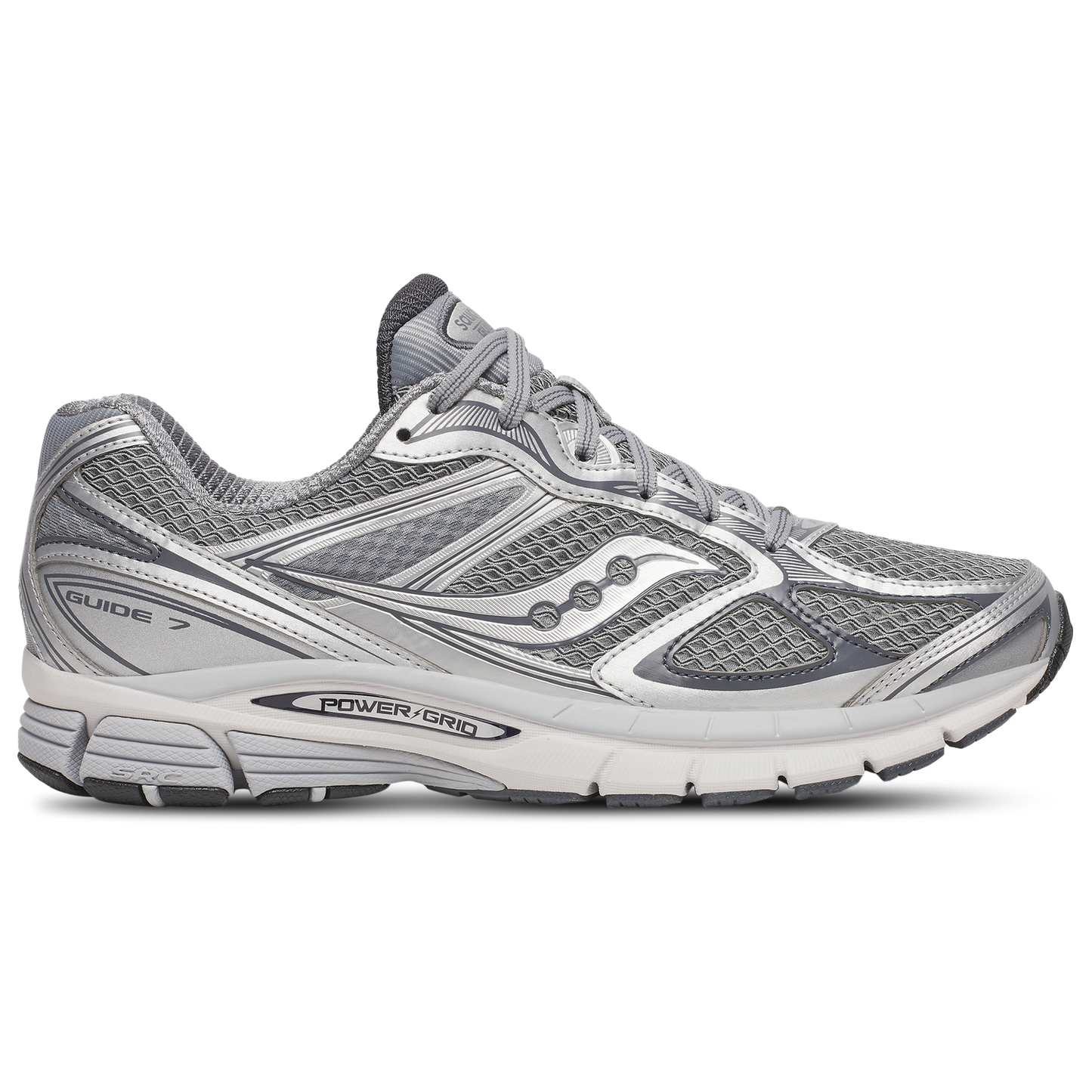 Saucony Guide 7 - Men's - Grey/Silver
