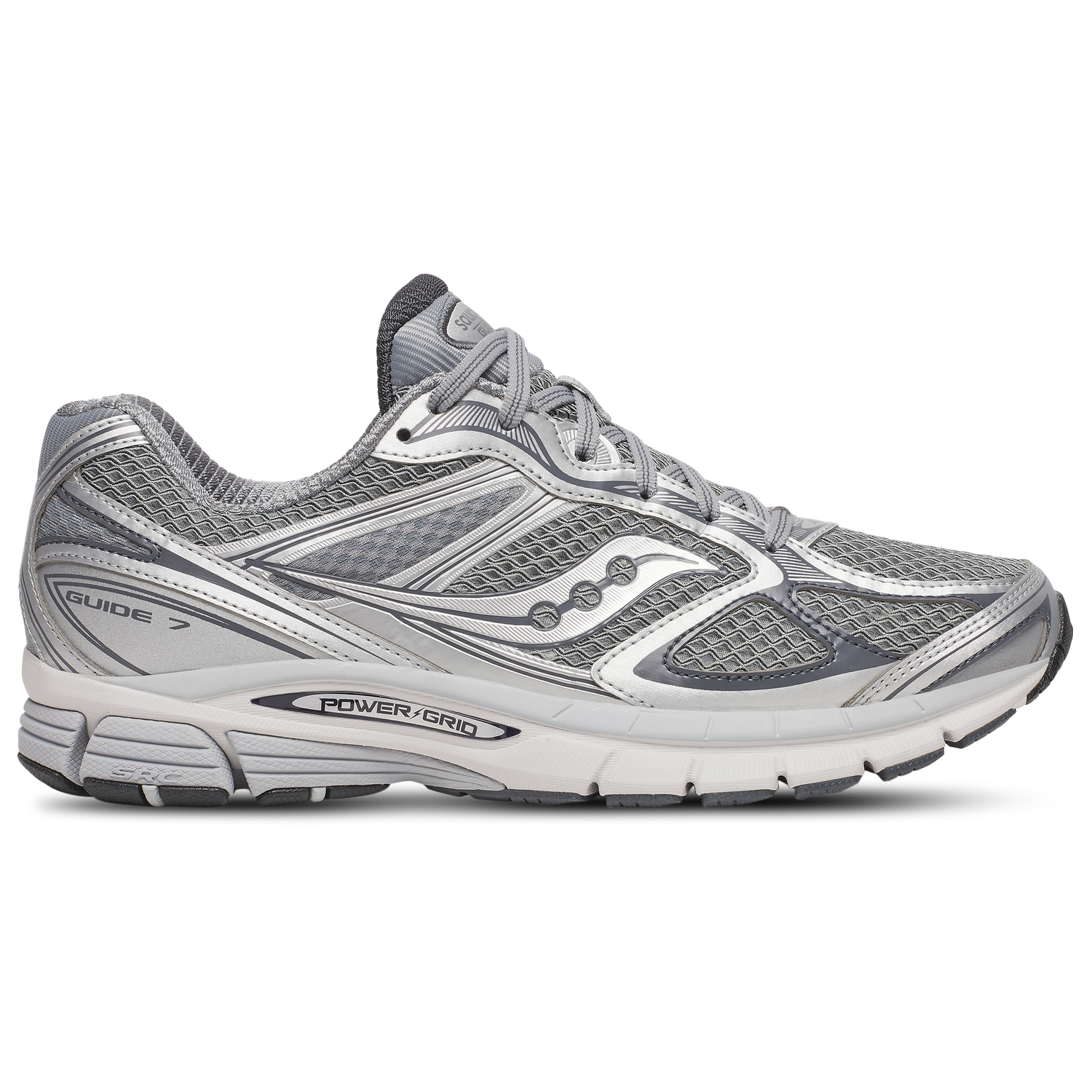 Saucony Guide 7 - Men's - Grey/Silver