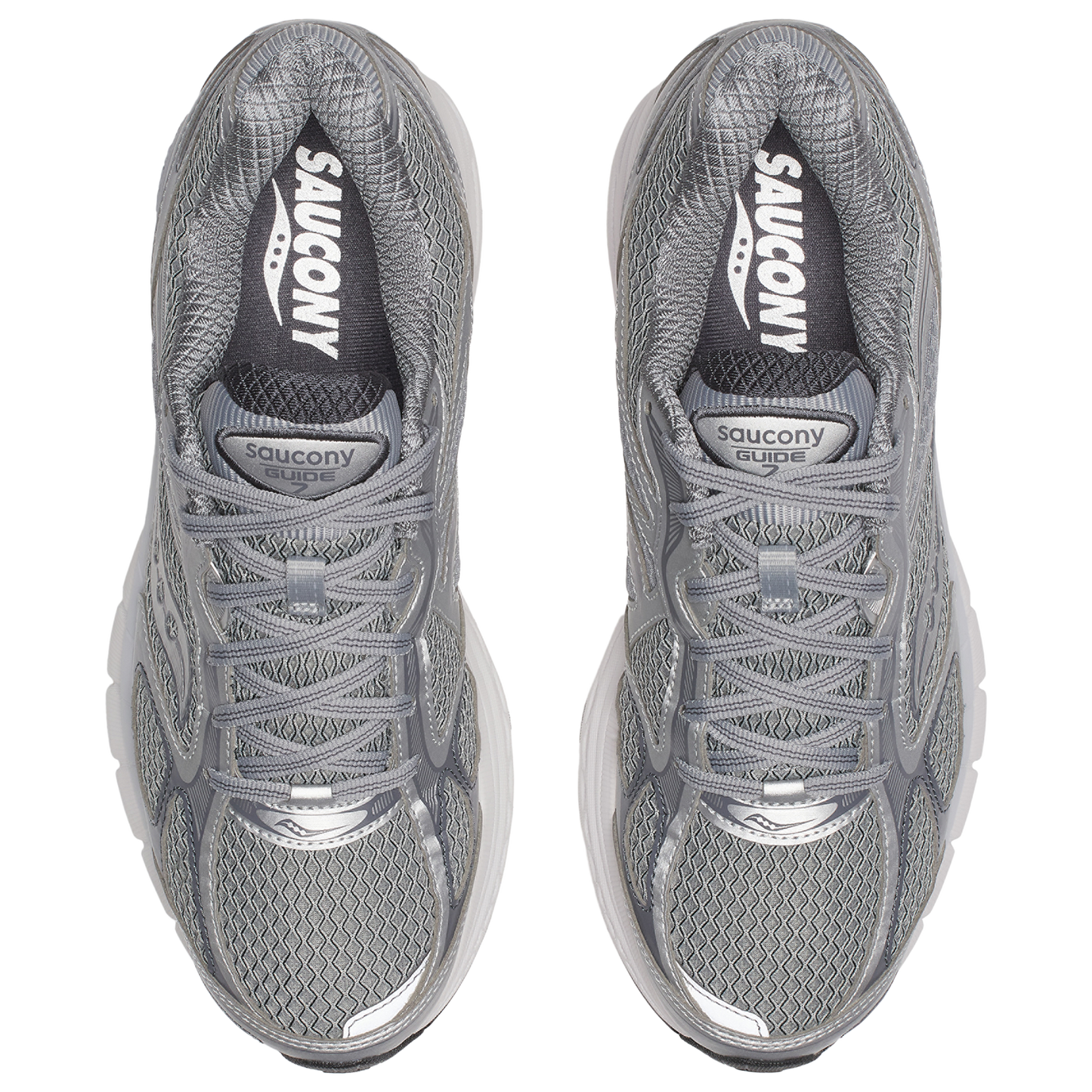 Saucony Guide 7 - Men's - Grey/Silver