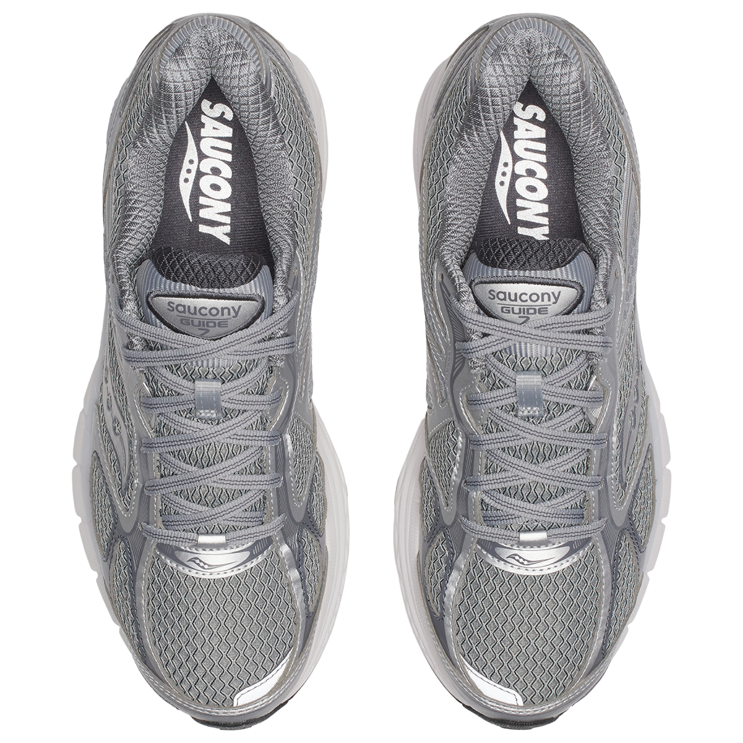 Saucony Guide 7 - Men's - Grey/Silver