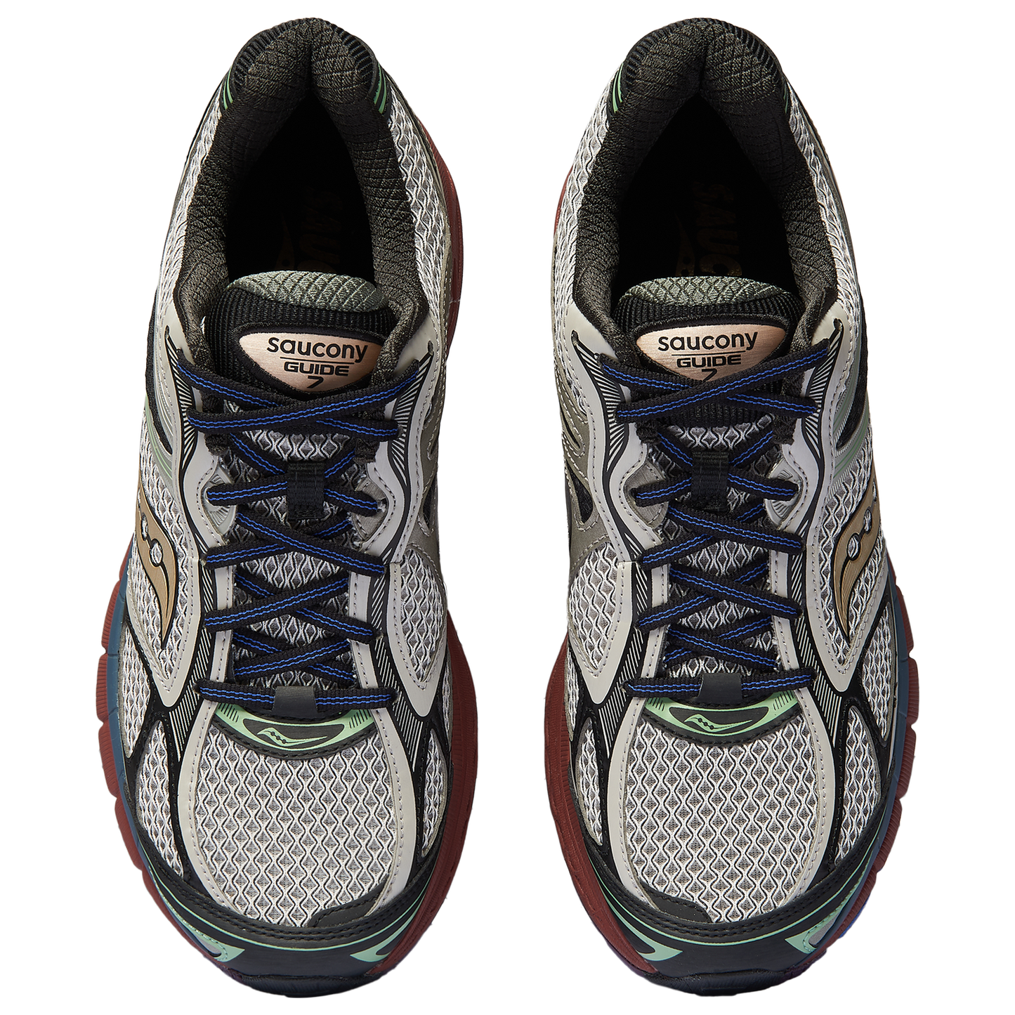 Saucony Guide 7 - Men's - Moon/Brandy