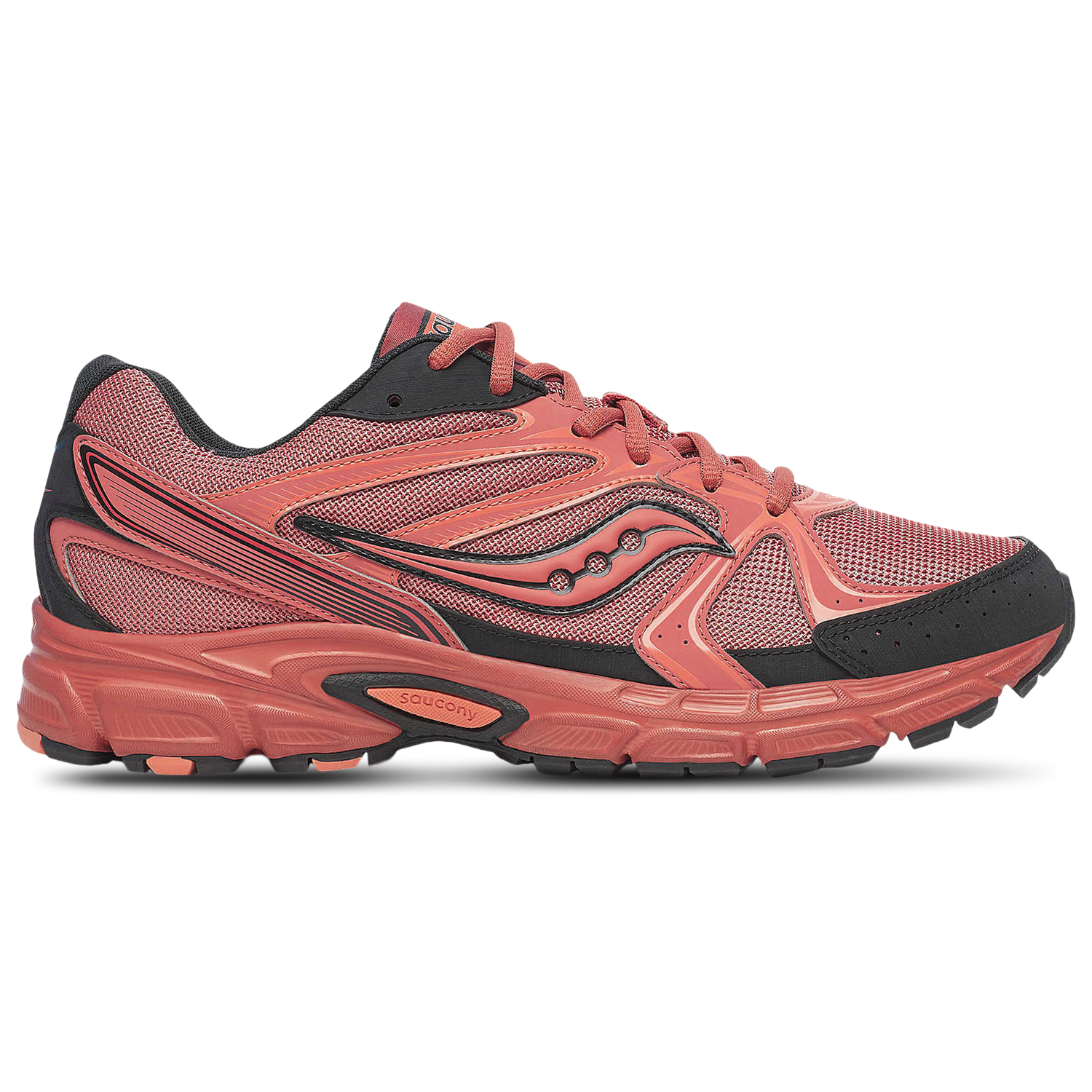 Saucony Ride Millenium - Men's - Hot Sauce/Black
