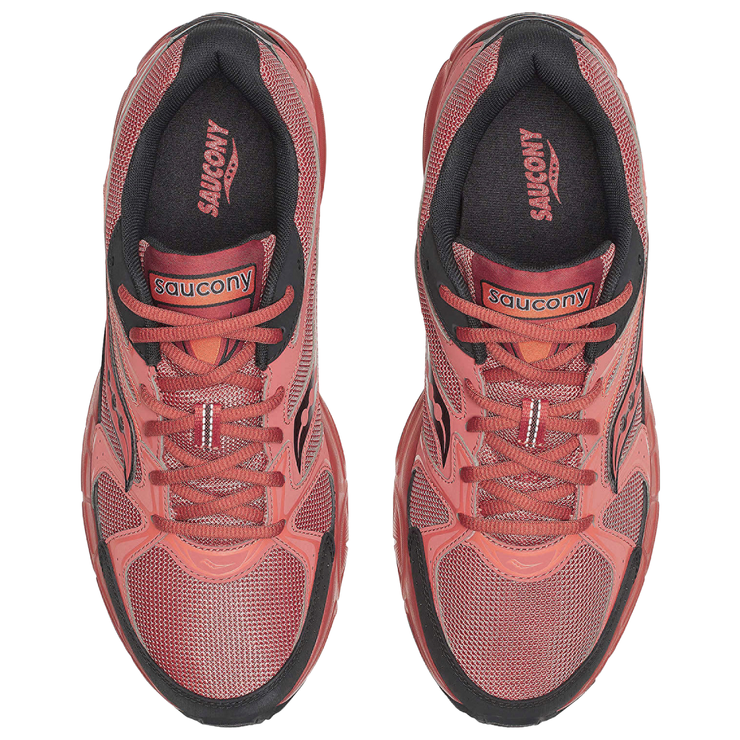 Saucony Ride Millenium - Men's - Hot Sauce/Black