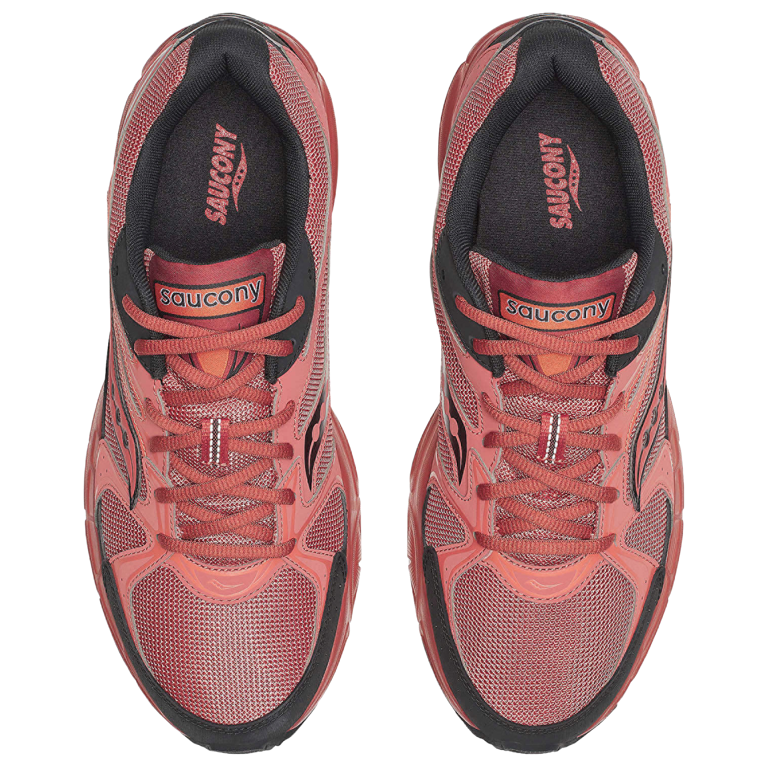 Saucony Ride Millenium - Men's - Hot Sauce/Black