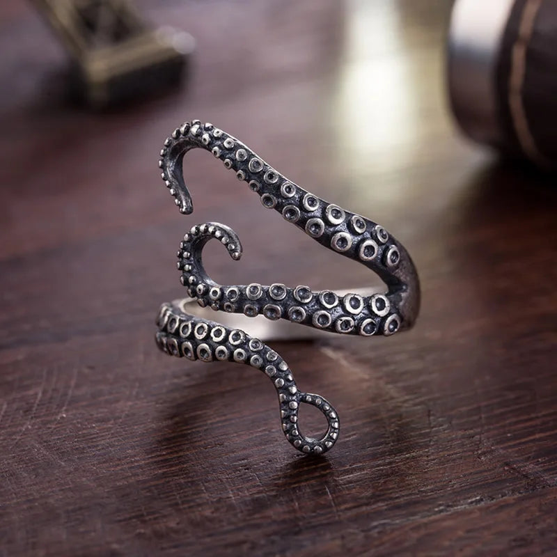 Octopus Tentacle Ring - foto 4