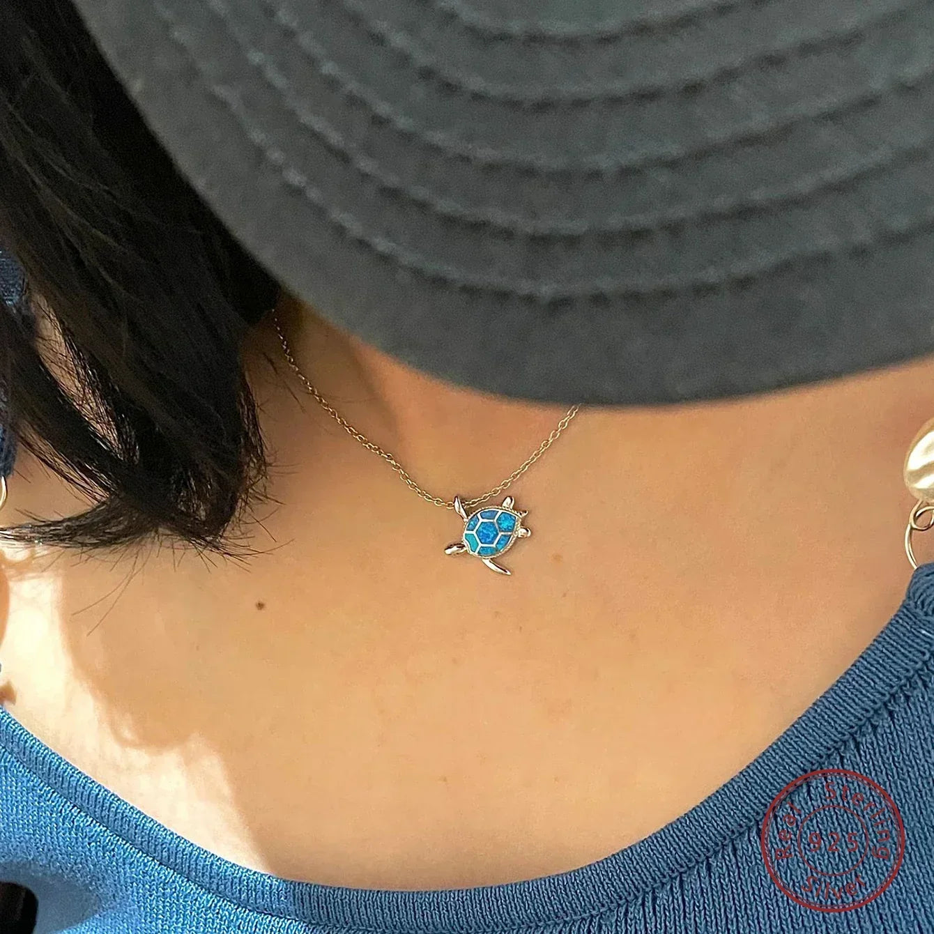 Ocean Guardian Turtle Necklace - foto 4