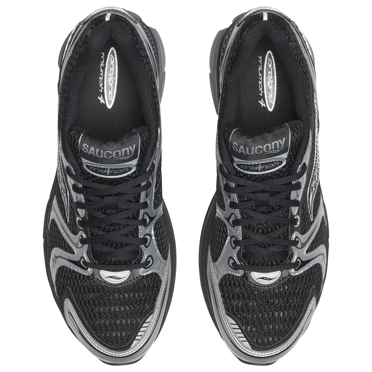 Saucony Progrid Triumph 4 - Men's - Silver/Black
