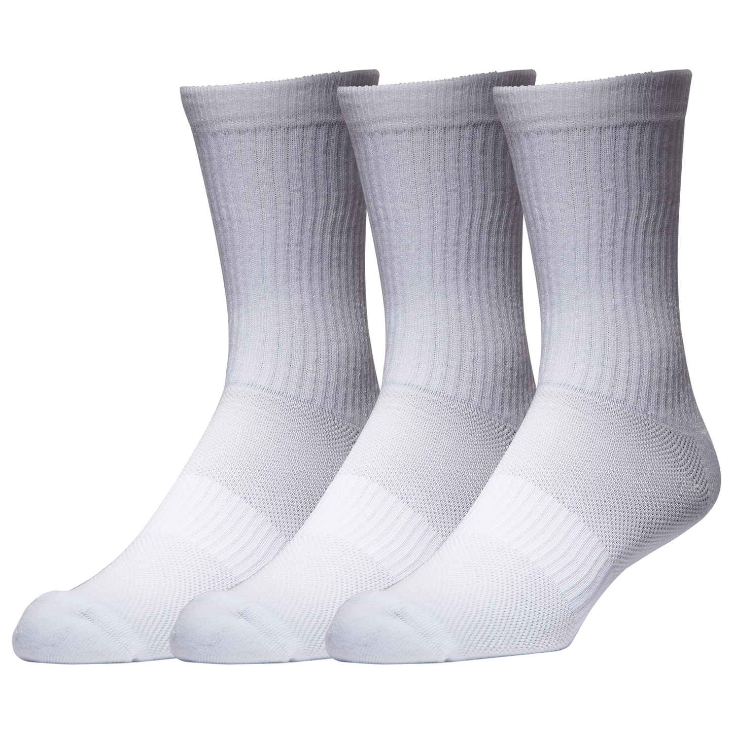 LCKR 3 Pack Performance Crew Socks - Men's - White