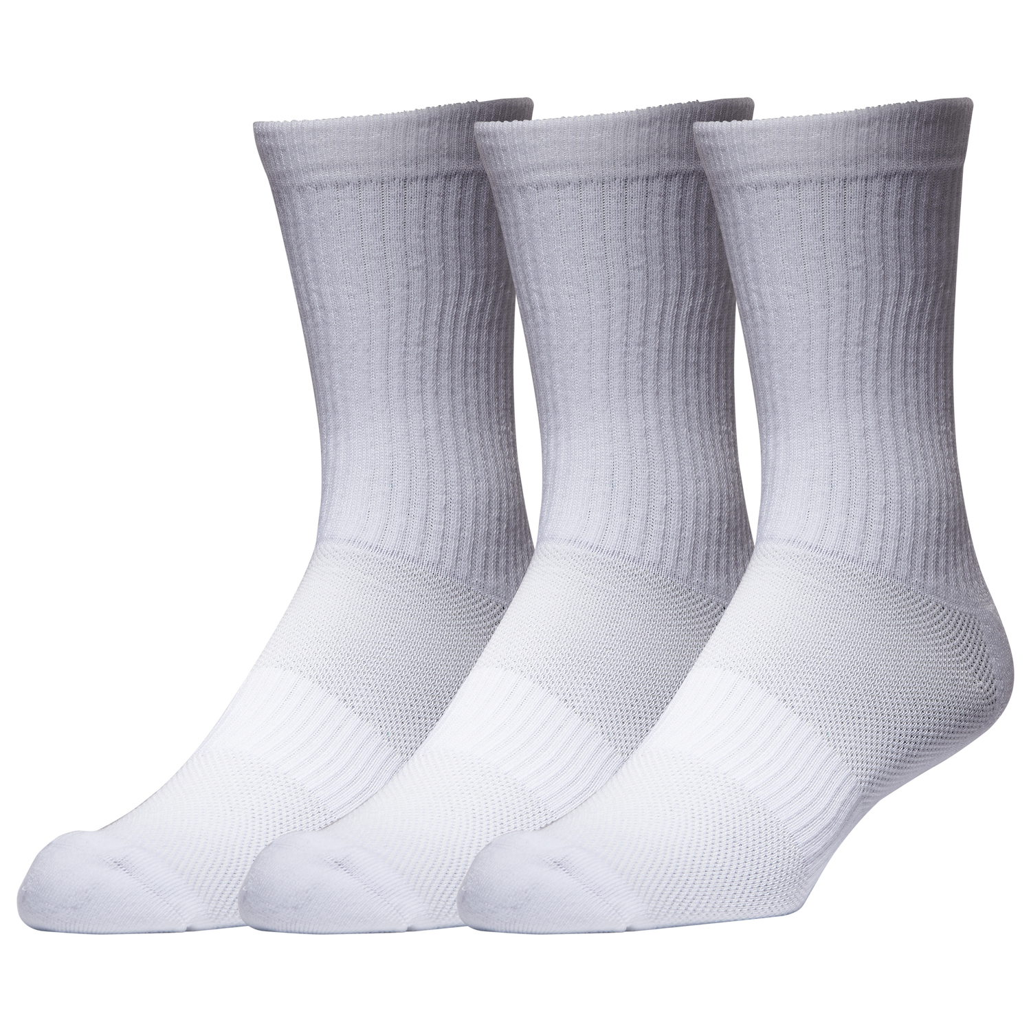 LCKR 3 Pack Performance Crew Socks - Men's - White