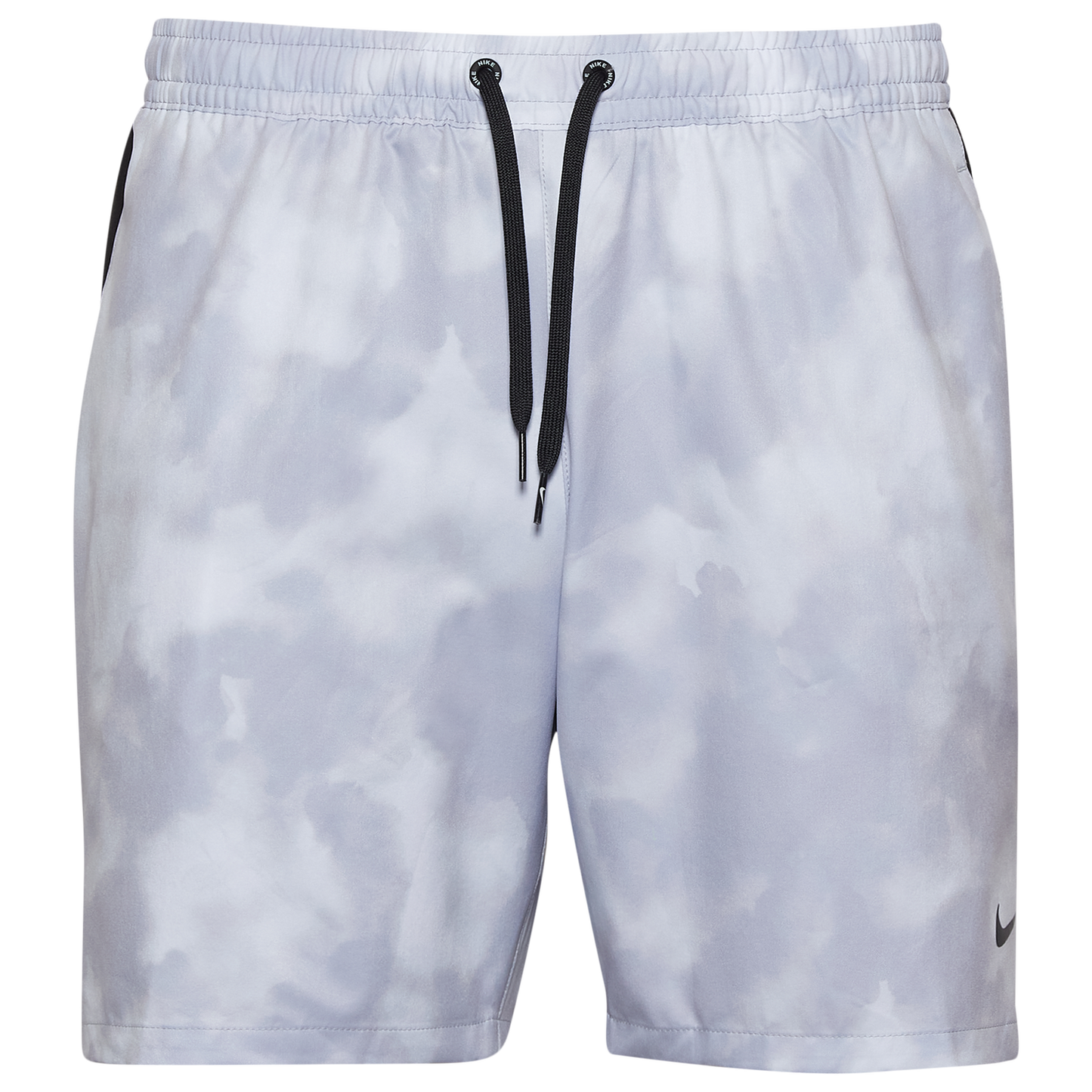 Nike Contend 7” Volley Boxer Print Shorts - Men's - Wolf Grey/Black