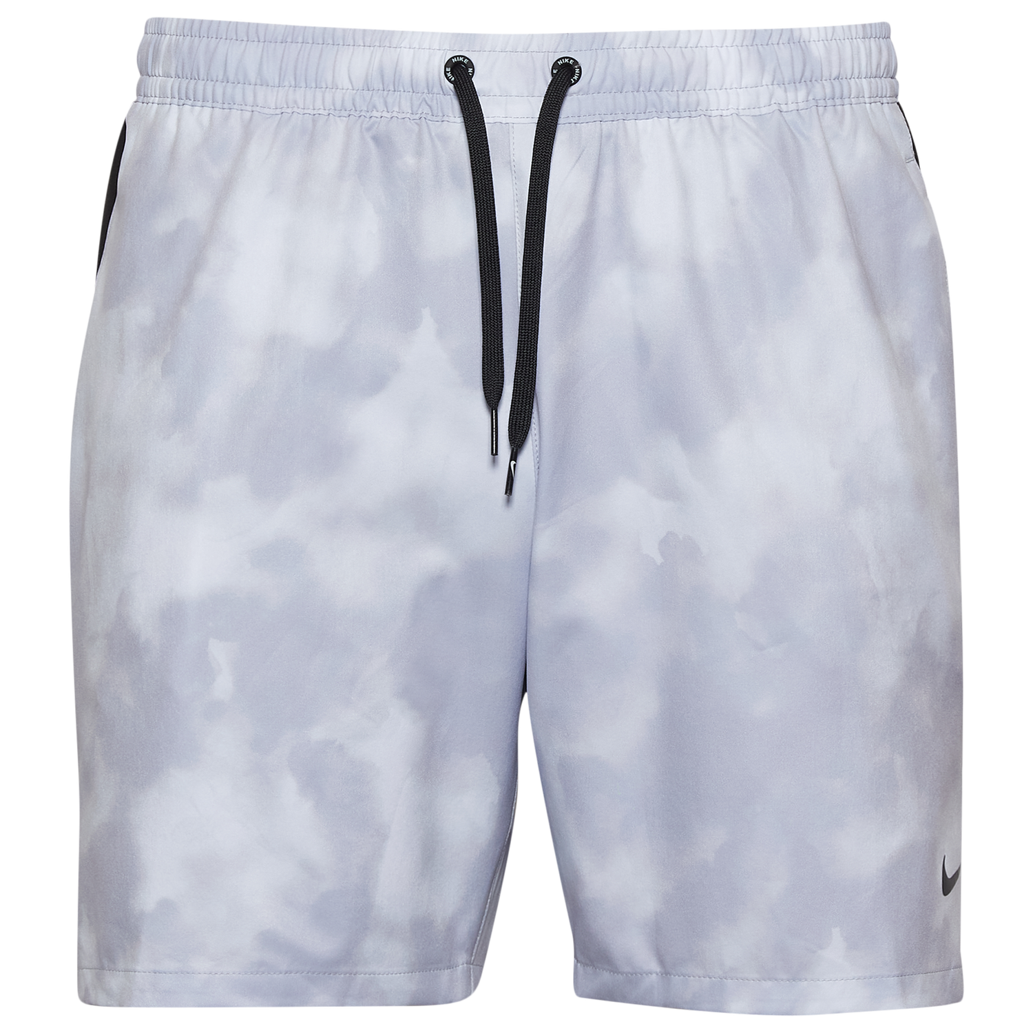 Nike Contend 7” Volley Boxer Print Shorts - Men's - Wolf Grey/Black