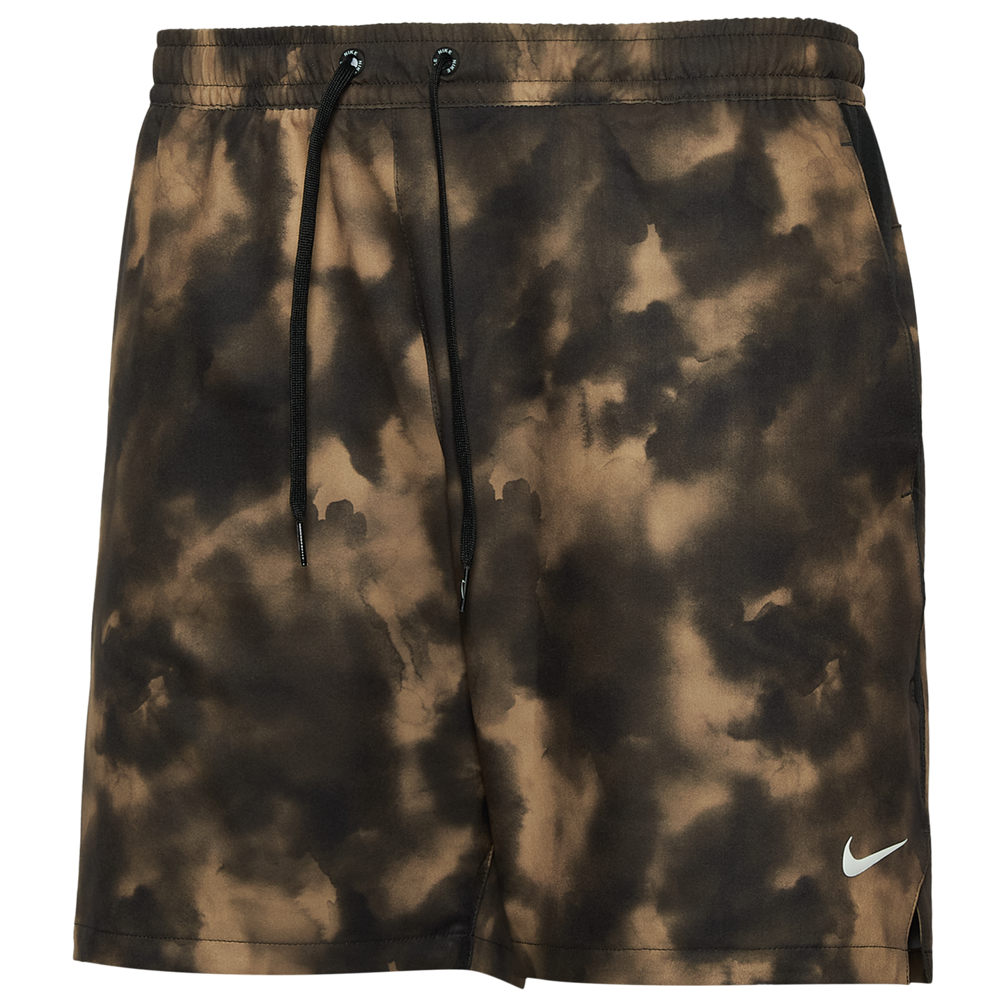 Nike Contend 7” Volley Boxer Print Shorts - Men's - Black/Parachute Beige