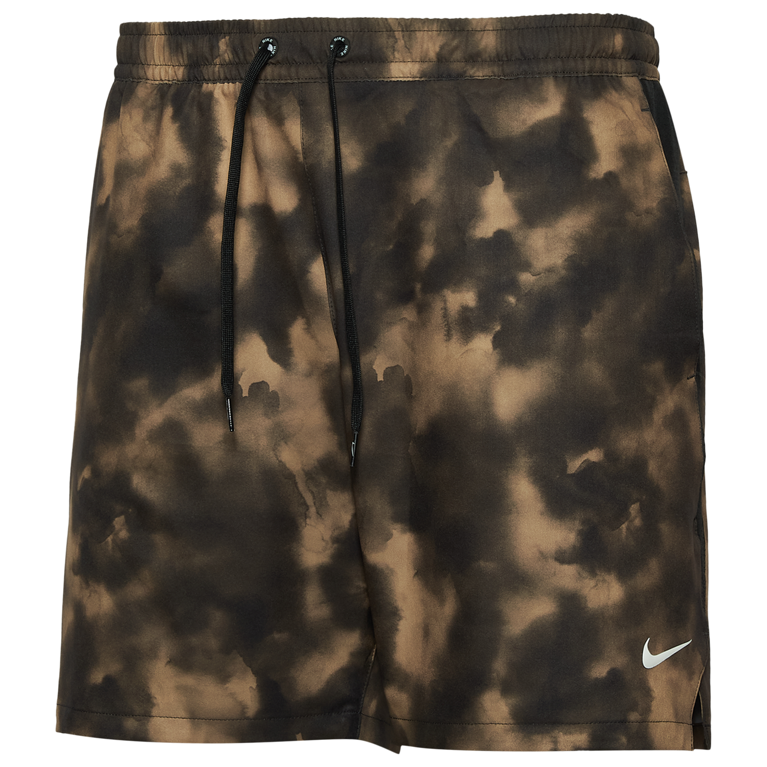 Nike Contend 7” Volley Boxer Print Shorts - Men's - Black/Parachute Beige