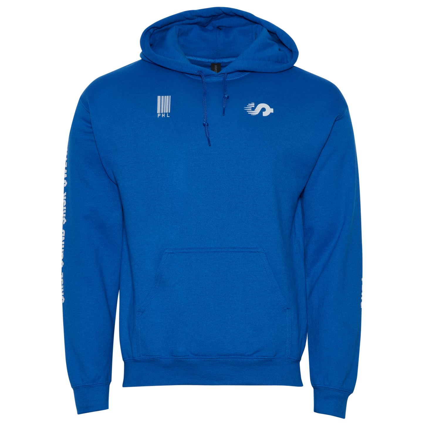 SIDEMONEY Paper Trail Hoodie - Men's - Blue/Multi