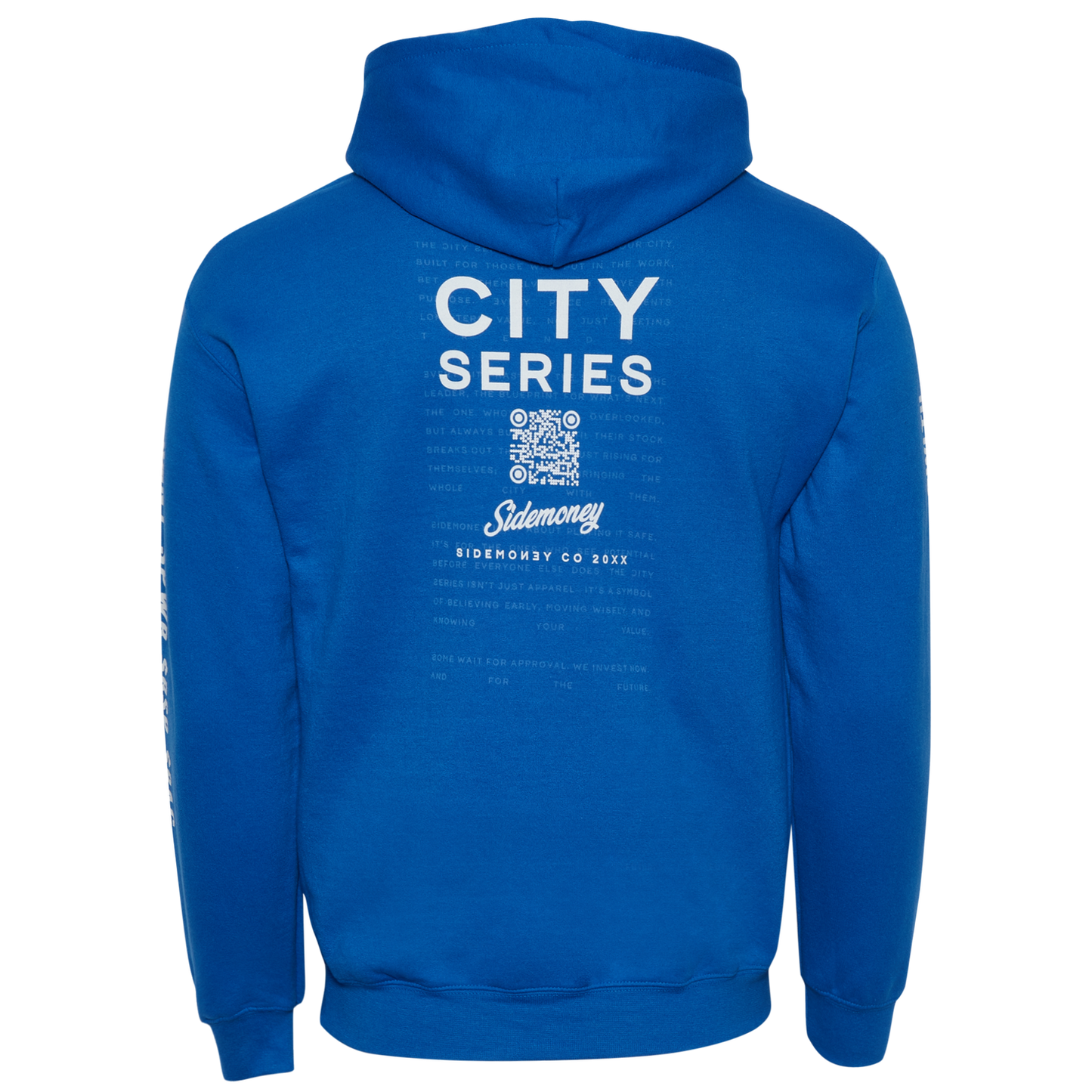 SIDEMONEY Paper Trail Hoodie - Men's - Blue/Multi