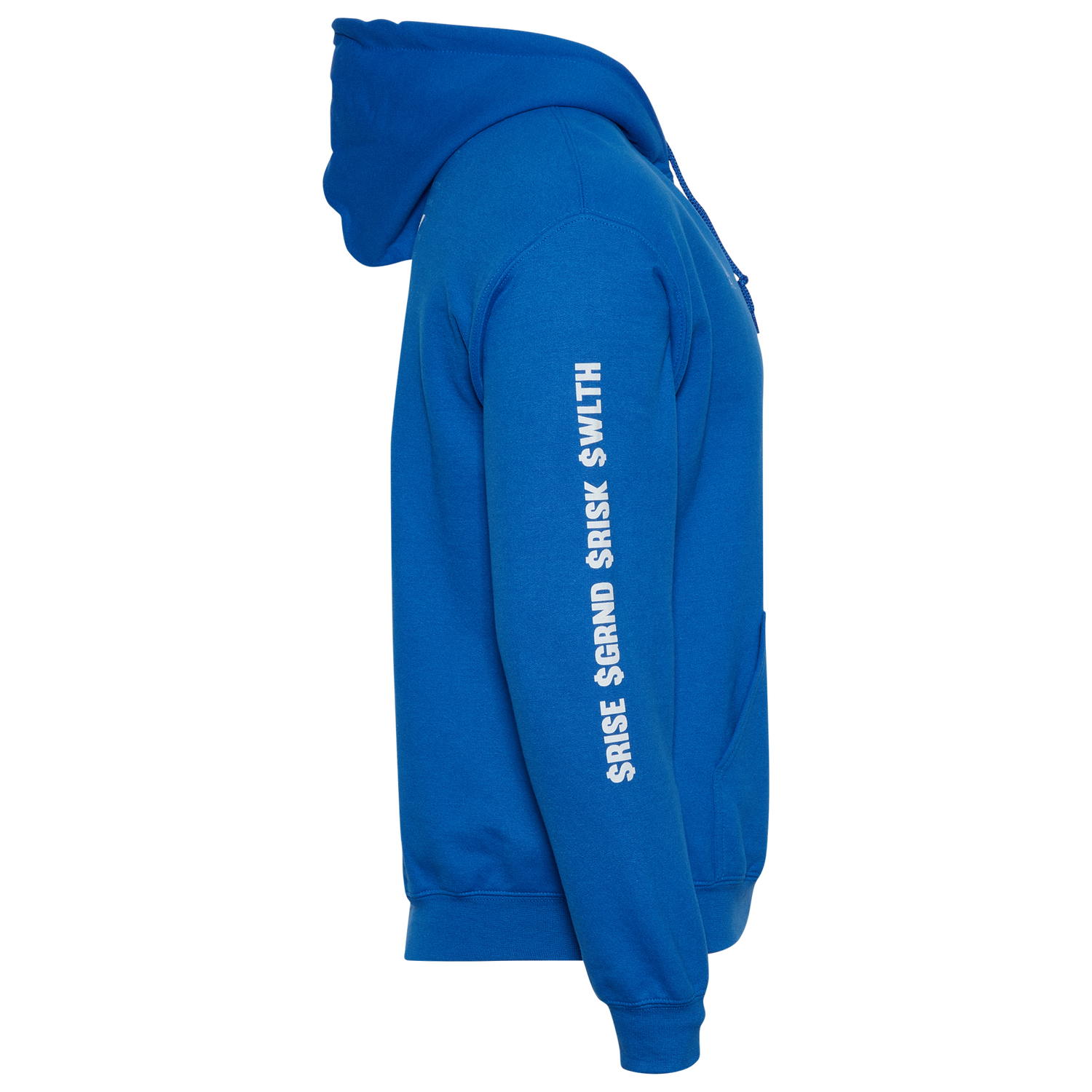 SIDEMONEY Paper Trail Hoodie - Men's - Blue/Multi
