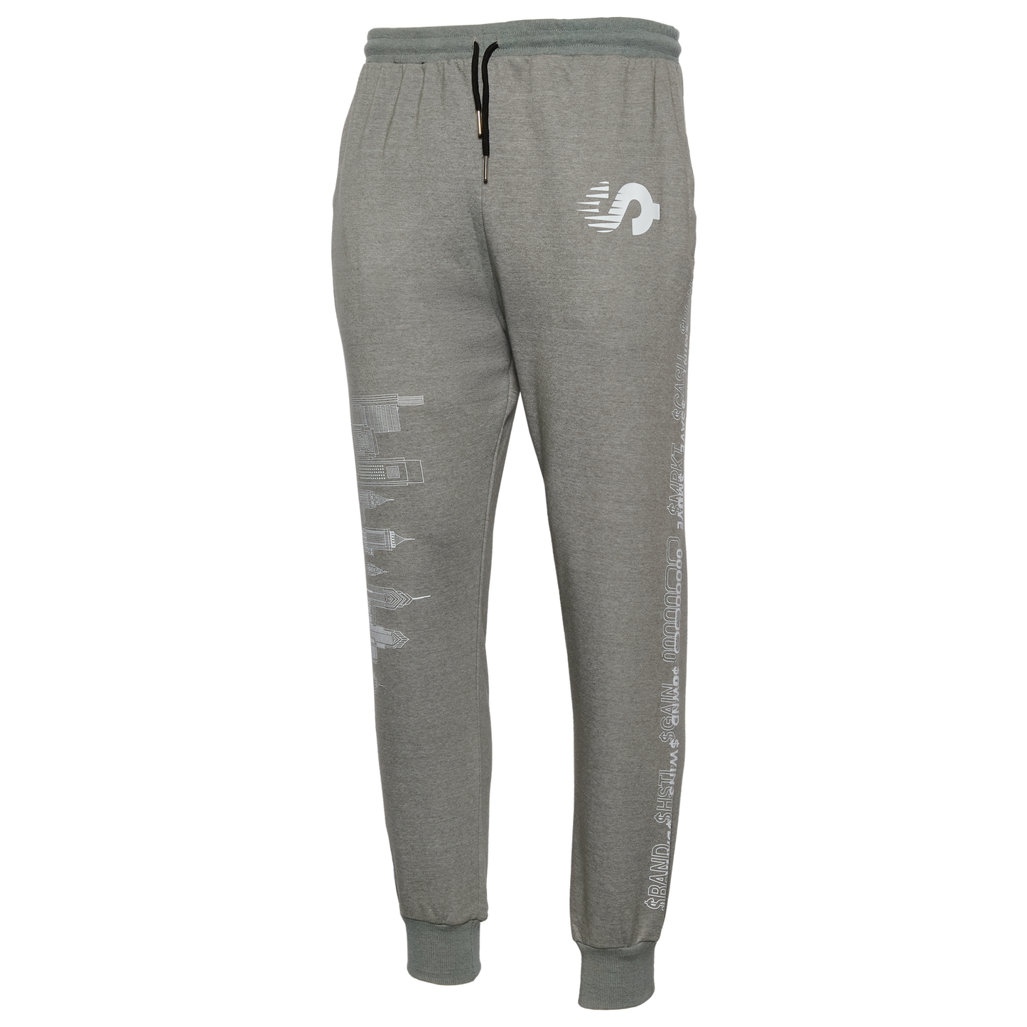 SIDEMONEY Market Runner Joggers - Men's - Gray/Multi