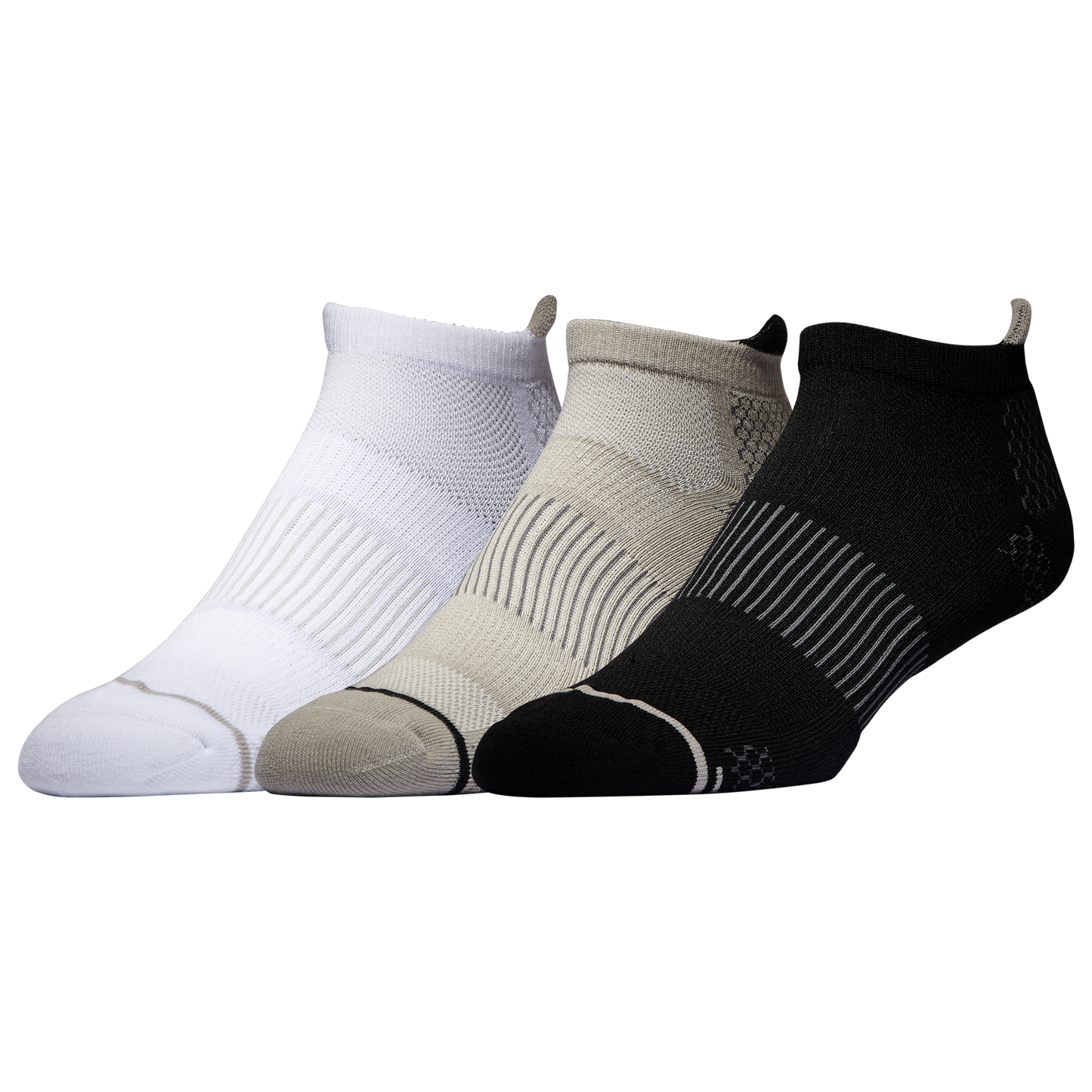 LCKR 3 Pack Performance No Show Socks - Men's - Multi