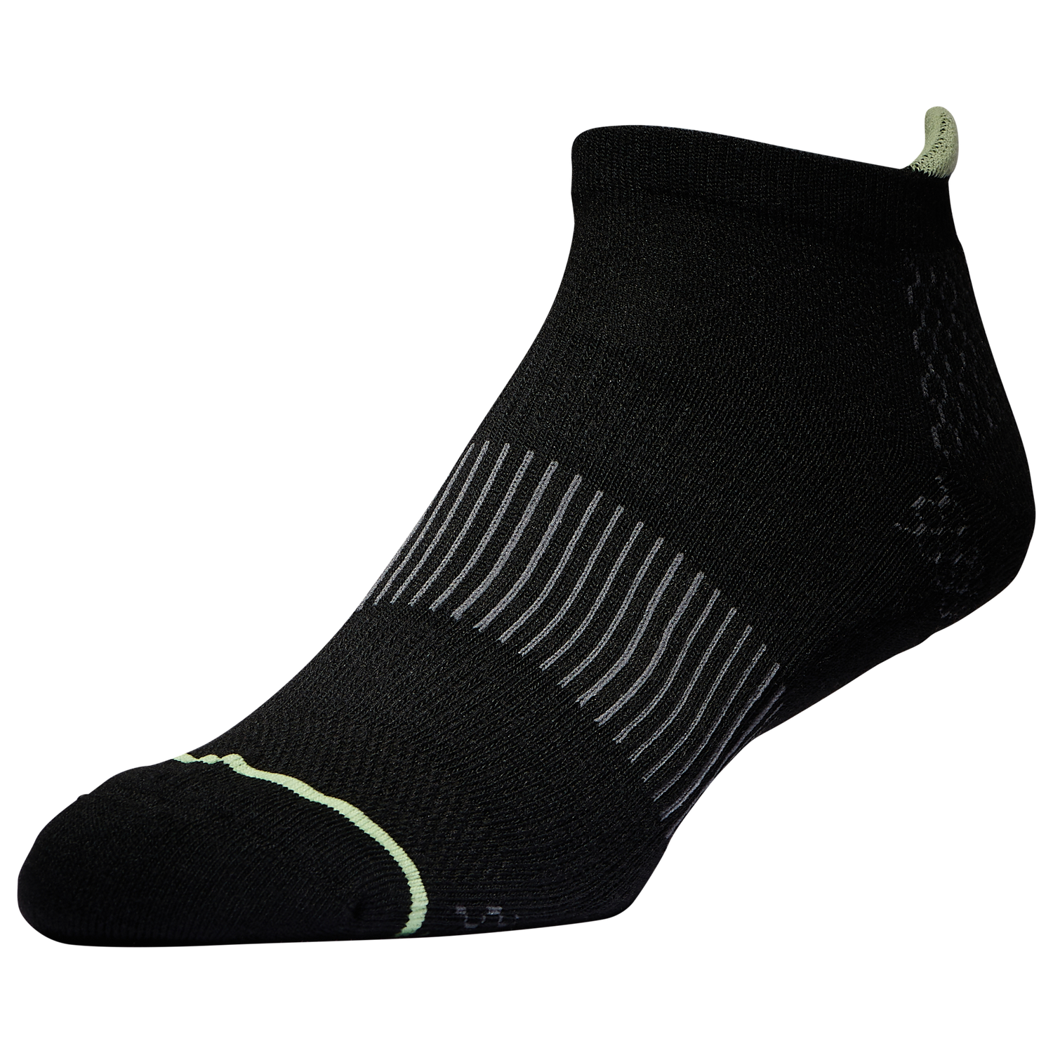LCKR 3 Pack Performance No Show Socks - Men's - Black (SN001BK2)