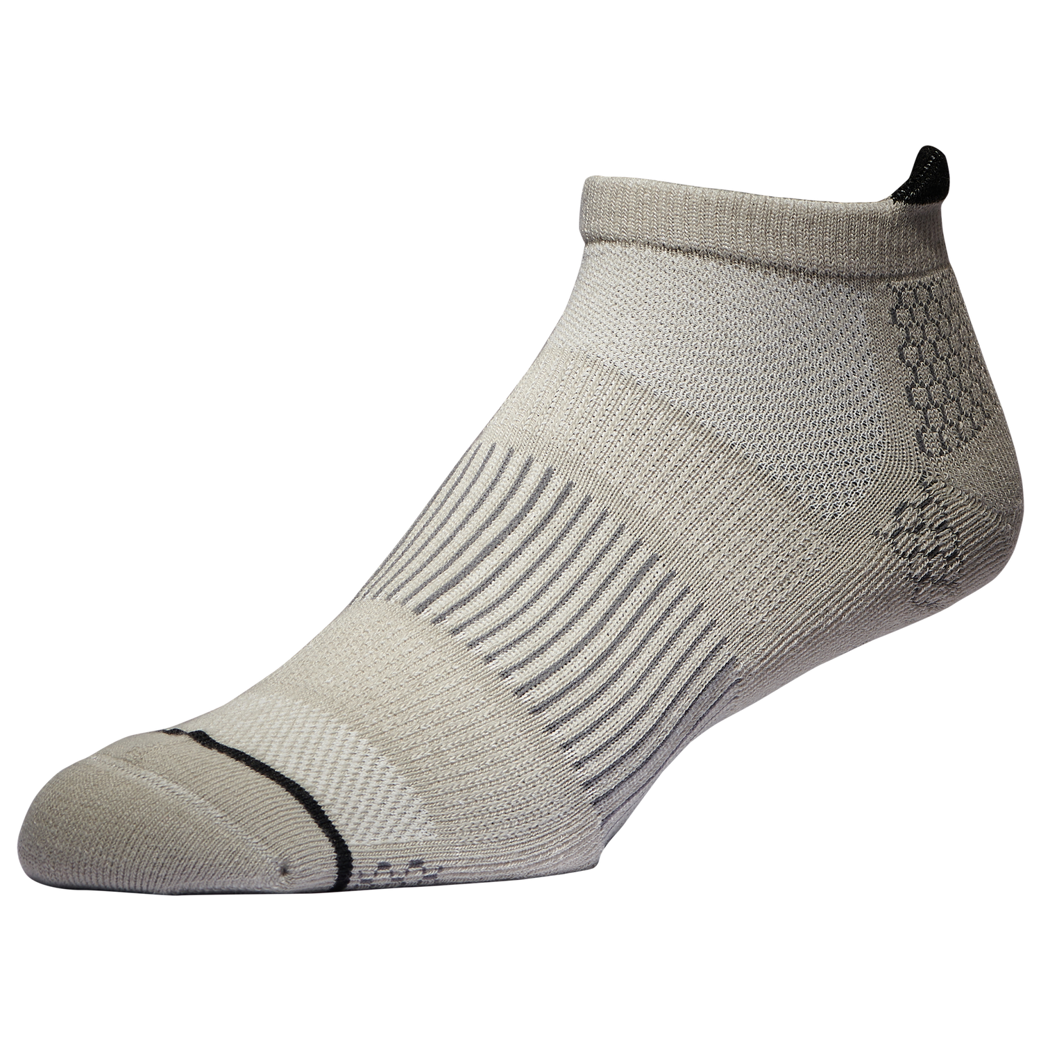 LCKR 3 Pack Performance No Show Socks - Men's - Gray