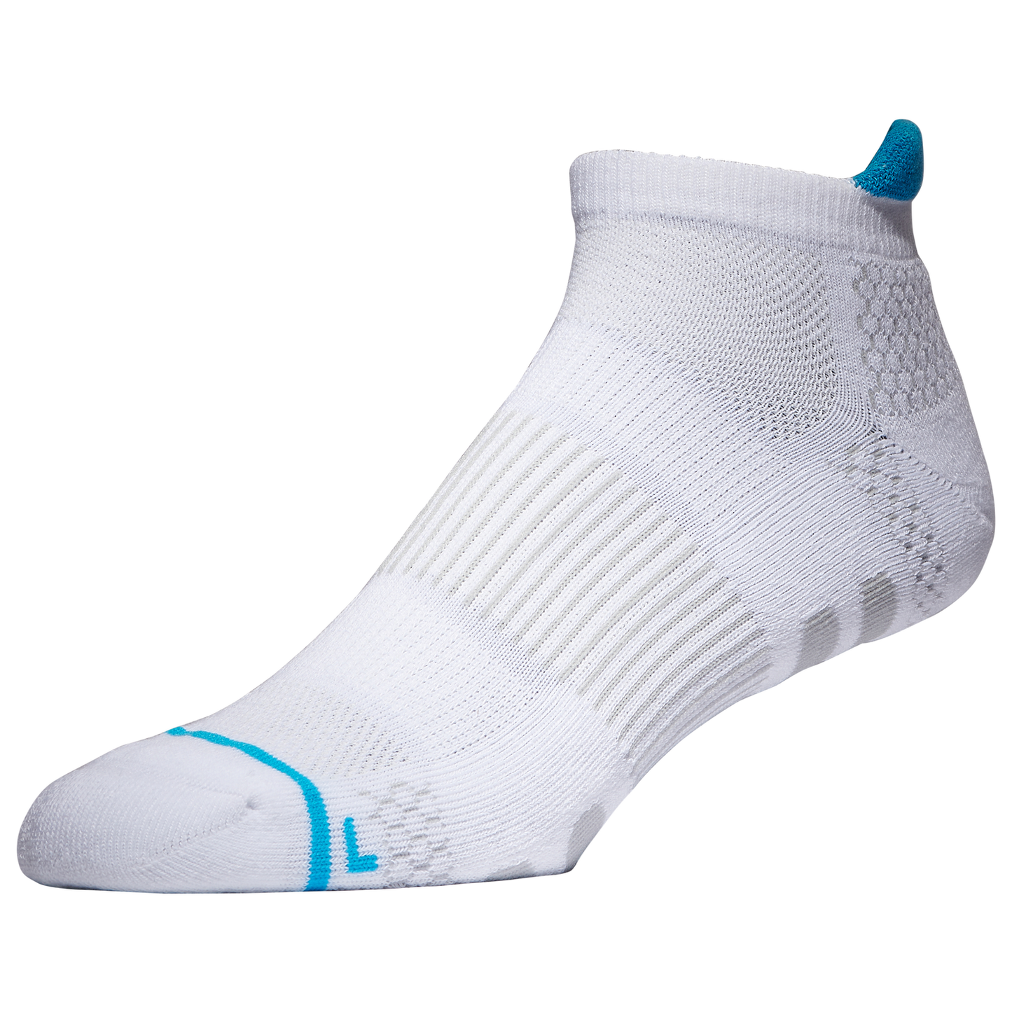 LCKR 3 Pack Performance No Show Socks - Men's - White (SN001WT2)