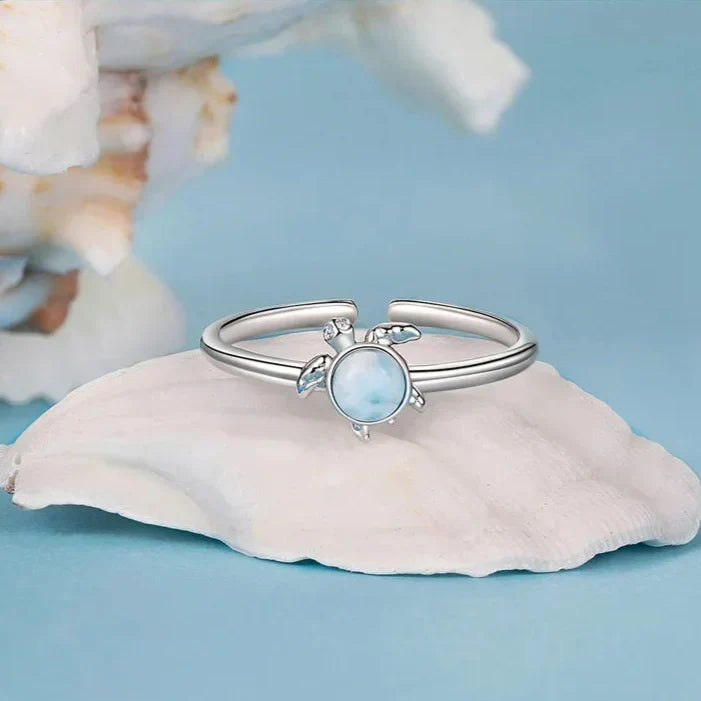 Turtle Silver Ring - foto 4