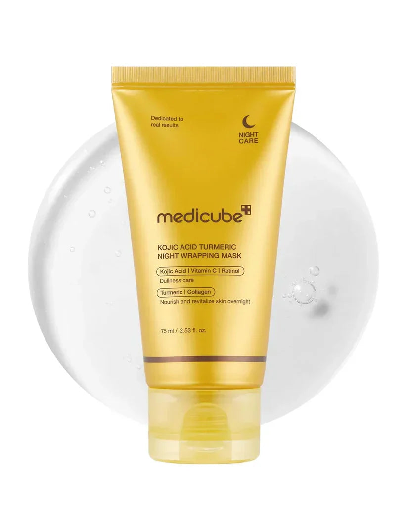 Medicube ÁCIDO KÓJICO CÚRCUMA MÁSCARA NOITE 75ML