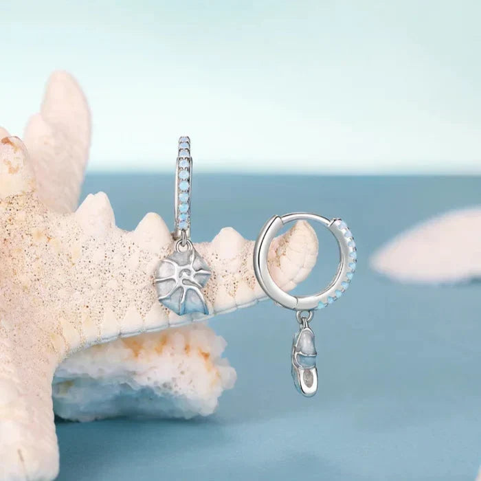 Ocean Star Hoop Earrings - foto 6