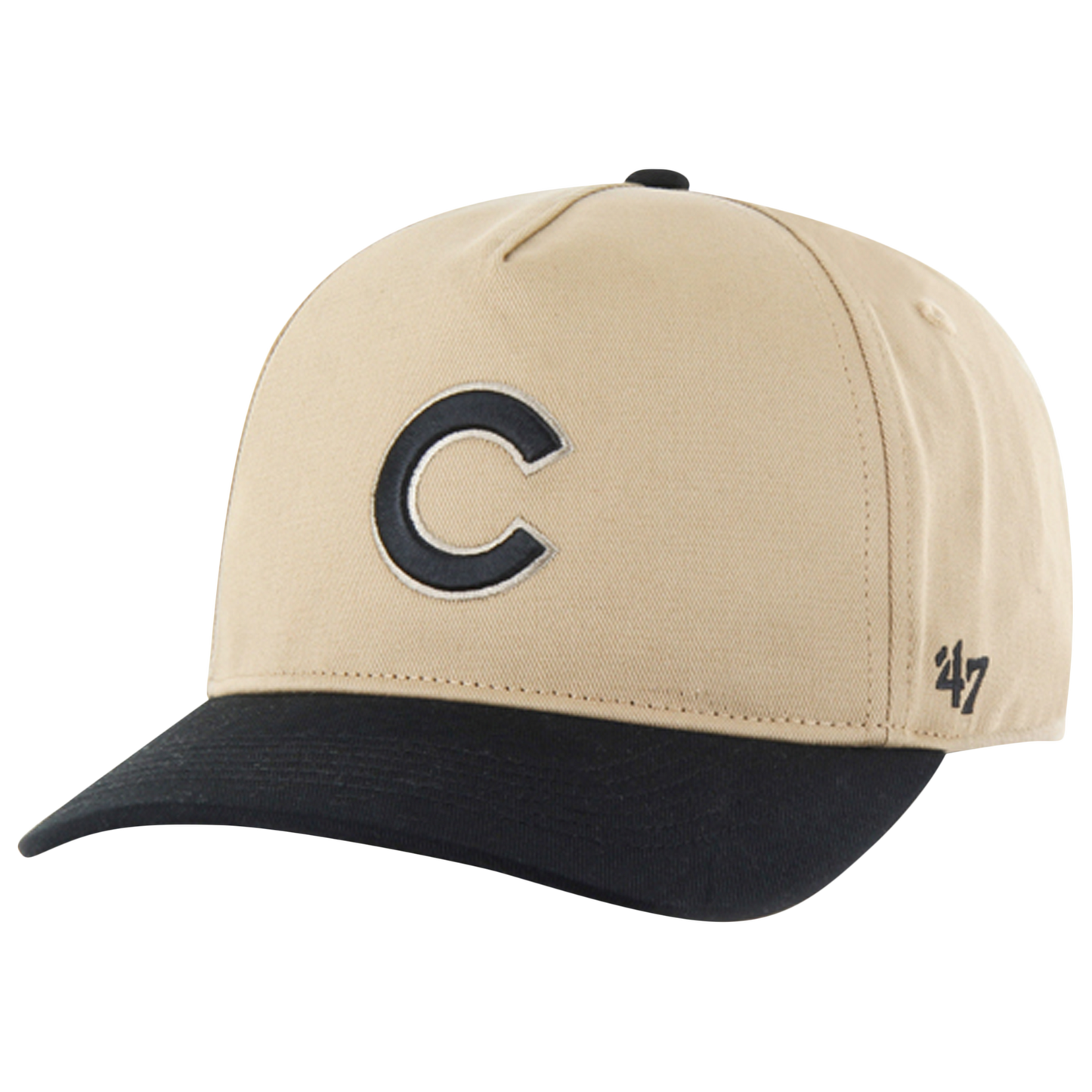 47 Brand Cubs Two Tone Hitch Visor - Men's - Khaki/Black