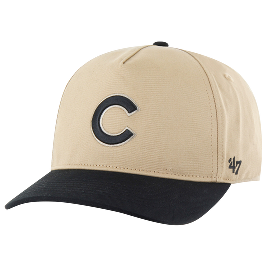 47 Brand Cubs Two Tone Hitch Visor - Men's - Khaki/Black