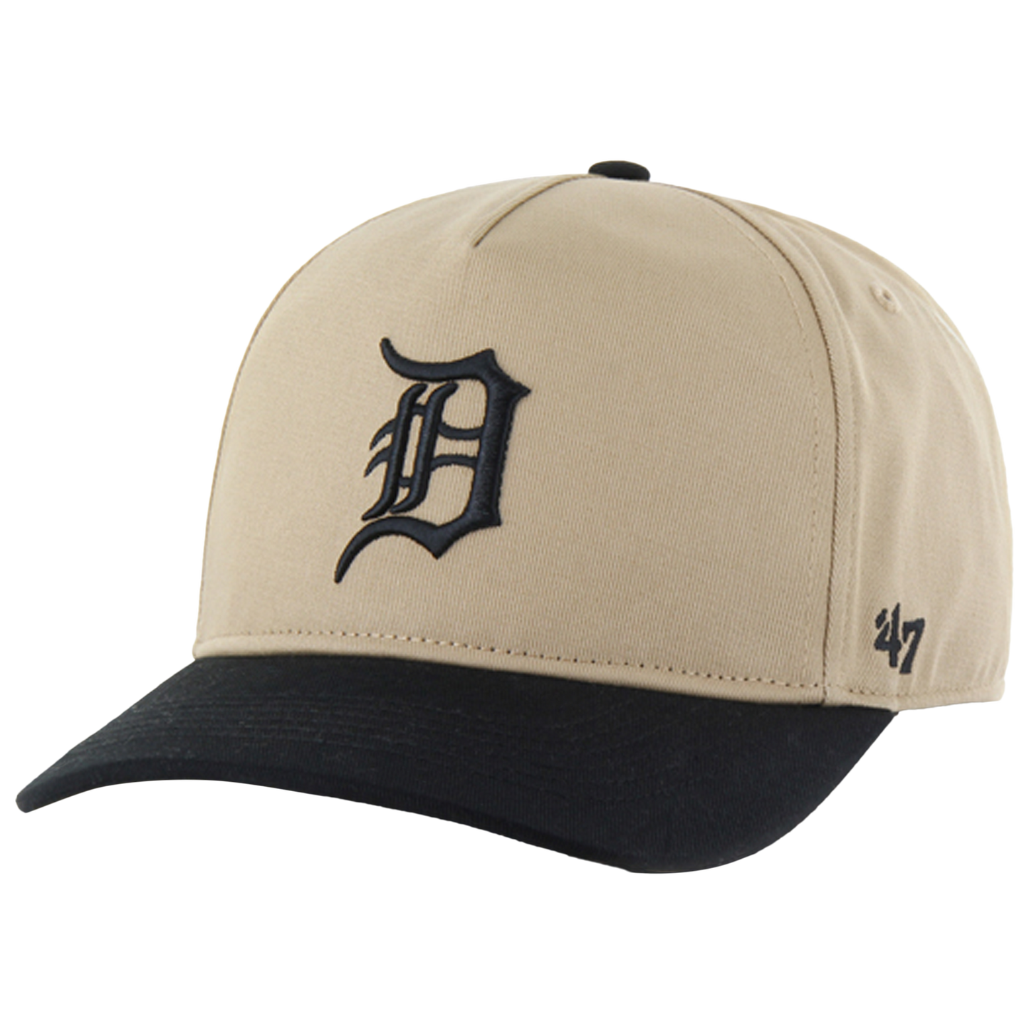 47 Brand Tigers Two Tone Hitch Visor - Men's - Khaki/Black