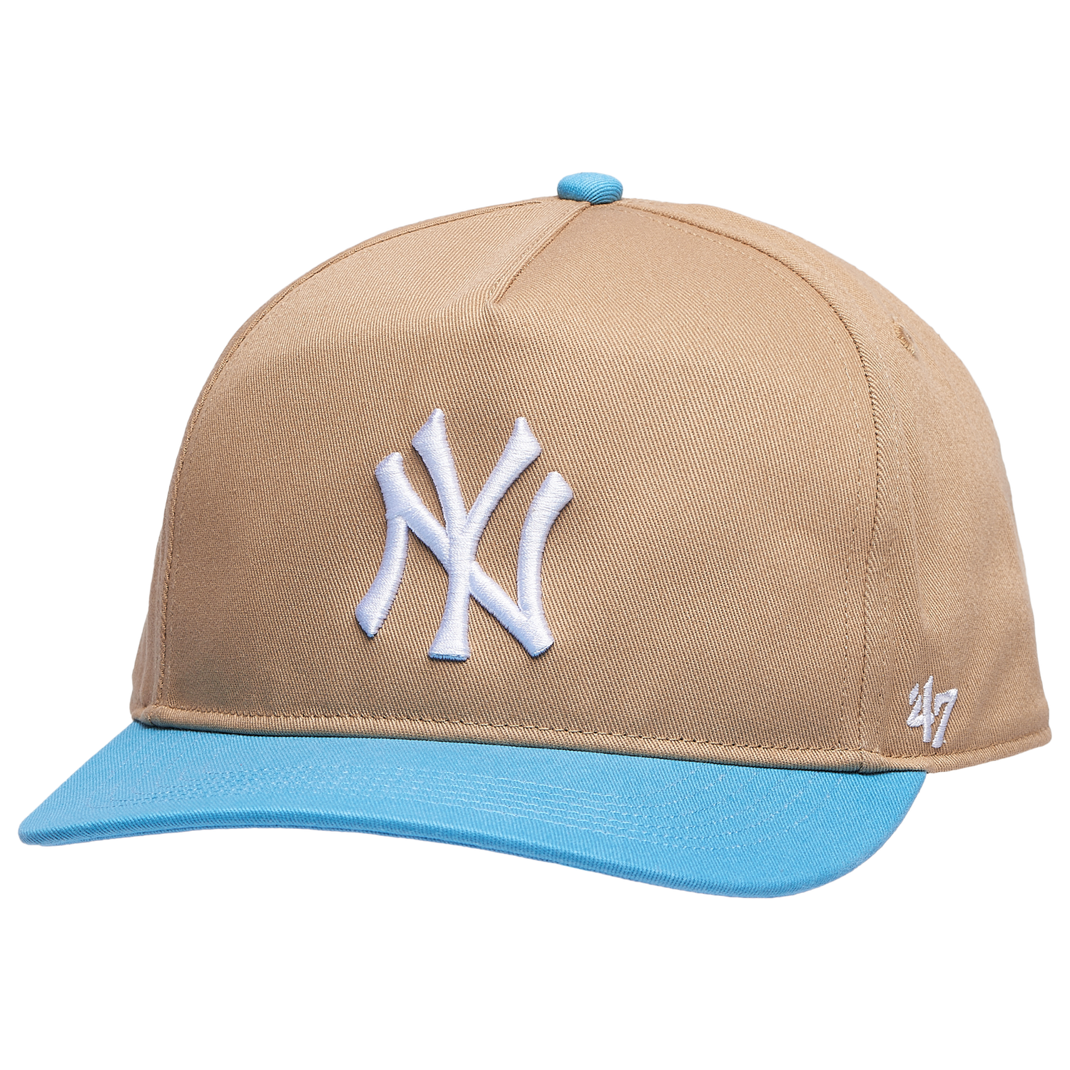 47 Brand New York Yankees Two Tone Hitch - Men's - Khaki/Carolina