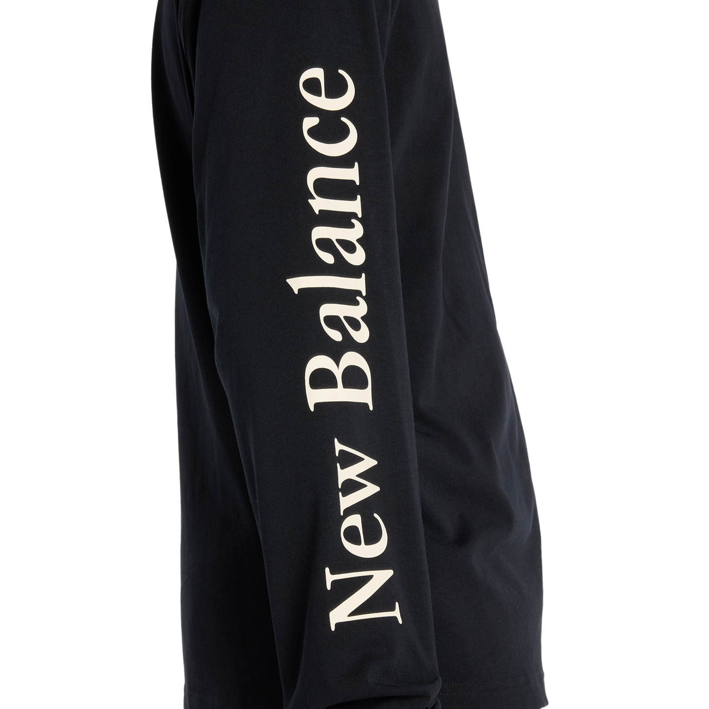 New Balance Athletics Classic Long Sleeve T-Shirt - Men's - Black/White
