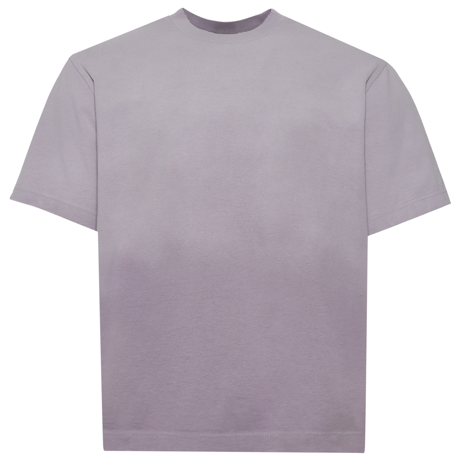 LCKR Heavy Weight Distressed Relaxed Fit T-Shirt - Men's - Washed Violet Frost