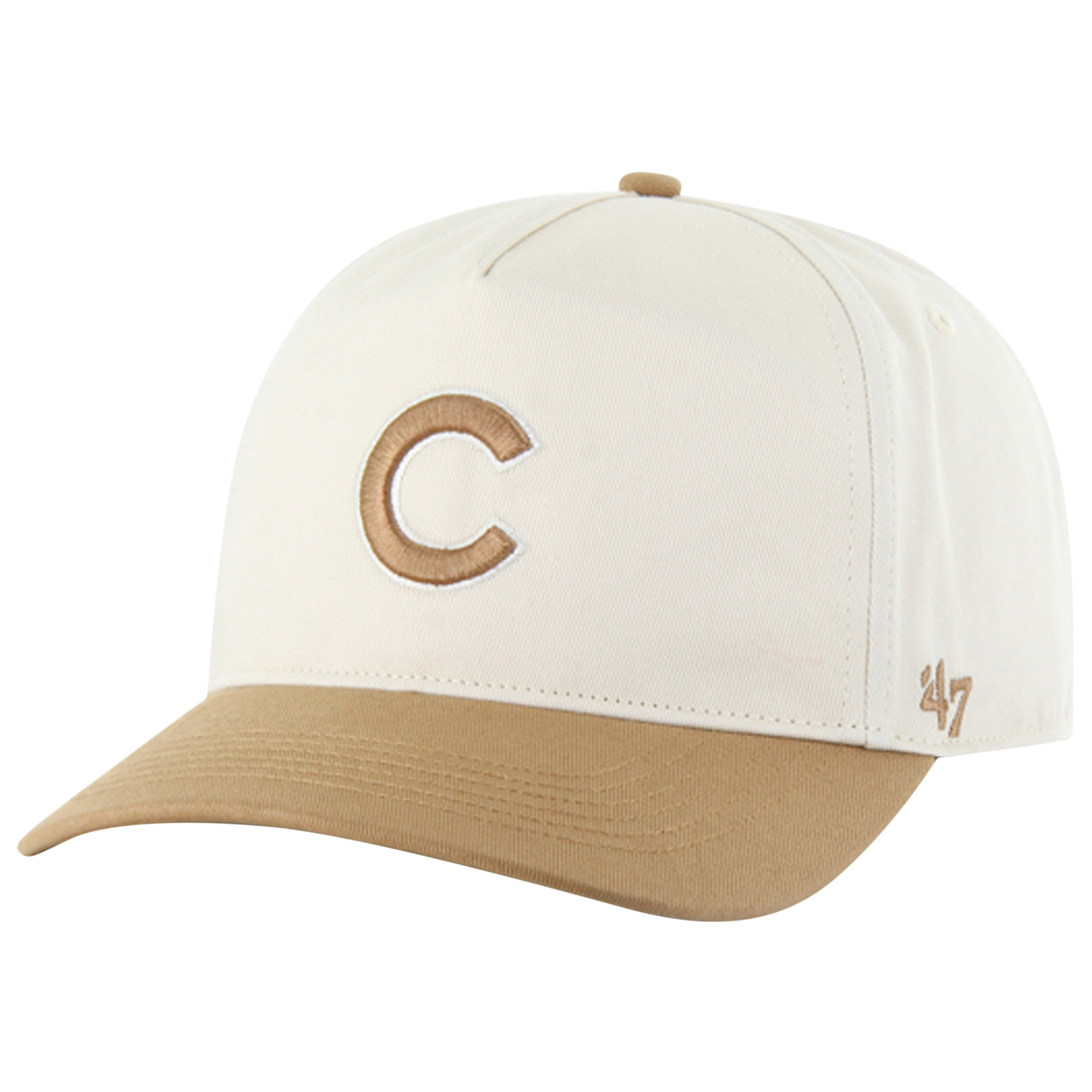 47 Brand Cubs Two Tone Hitch Visor - Men's - Natural/Camel