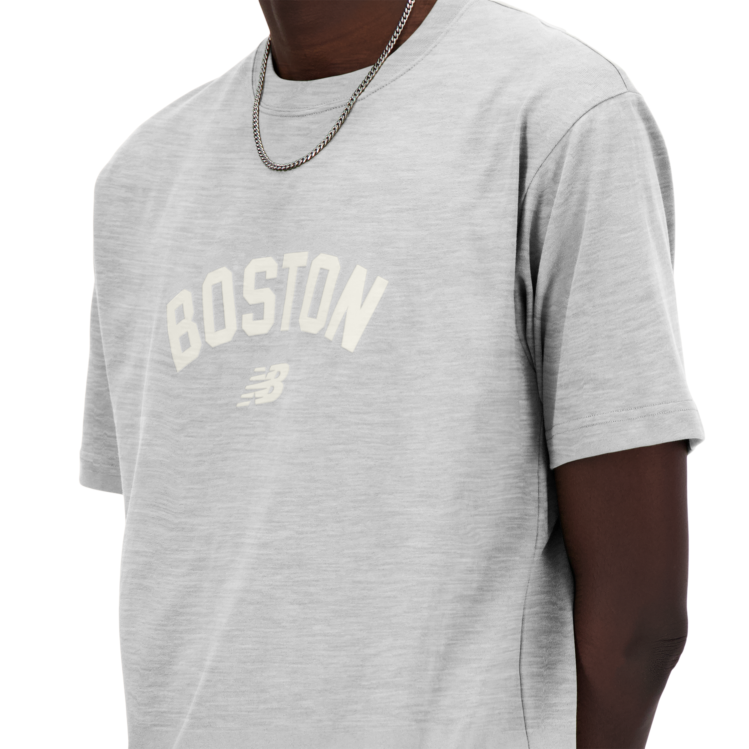 New Balance City Heritage T-Shirt - Men's - Gray (T61F604)