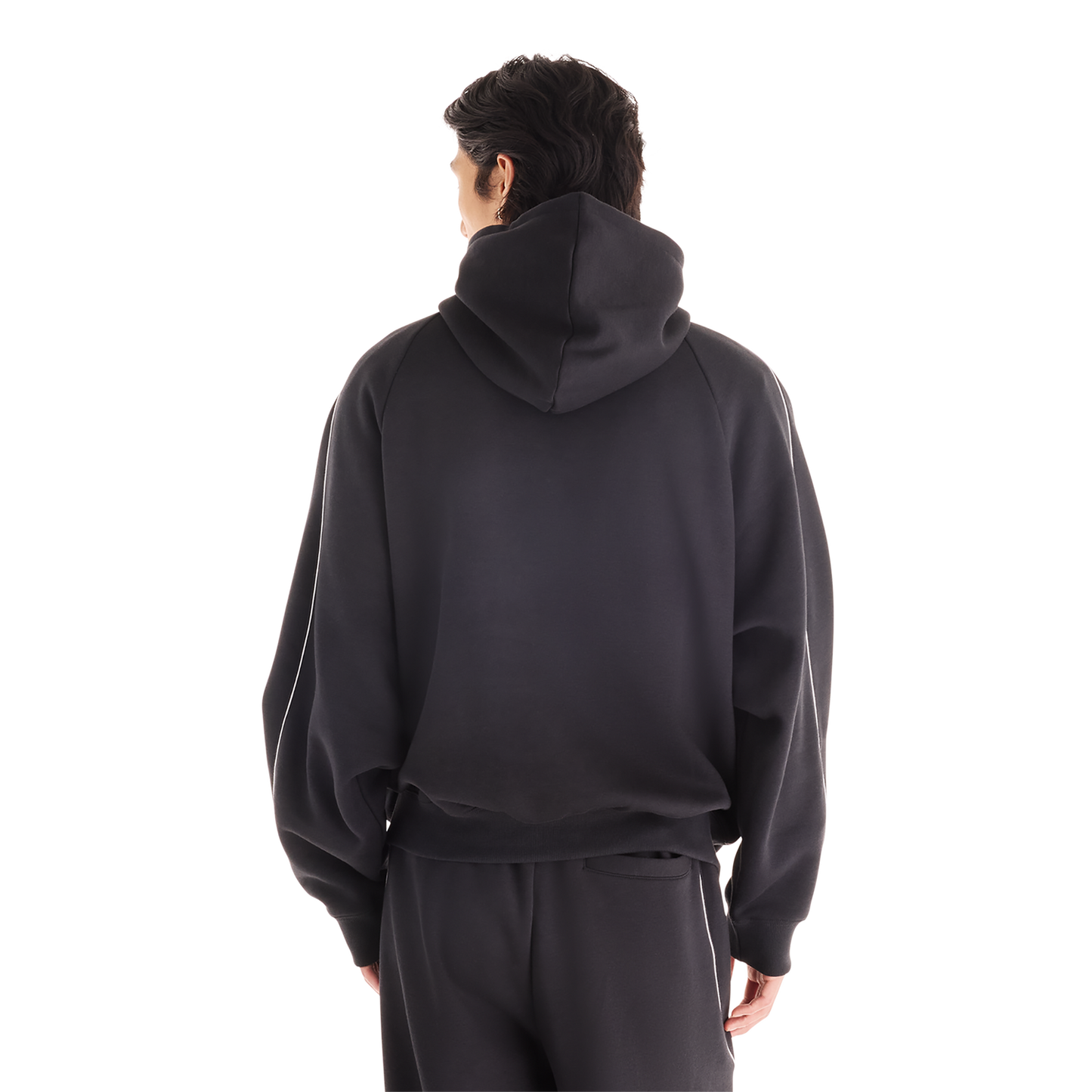 New Balance Trackside Pullover Hoodie - Men's - White/Black