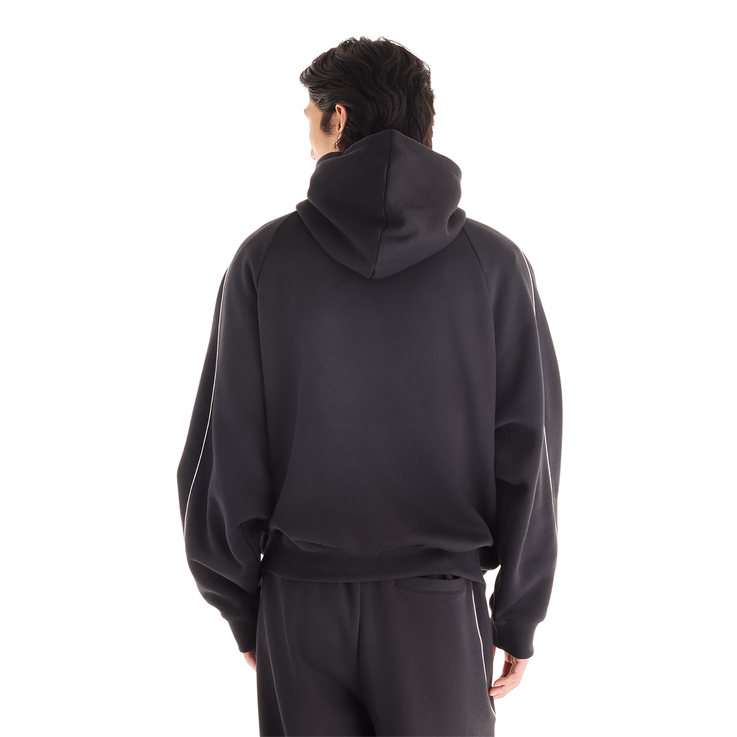 New Balance Trackside Pullover Hoodie - Men's - White/Black