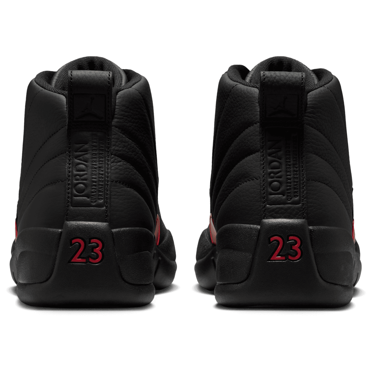 Jordan Retro 12 - Men's - Black/Red