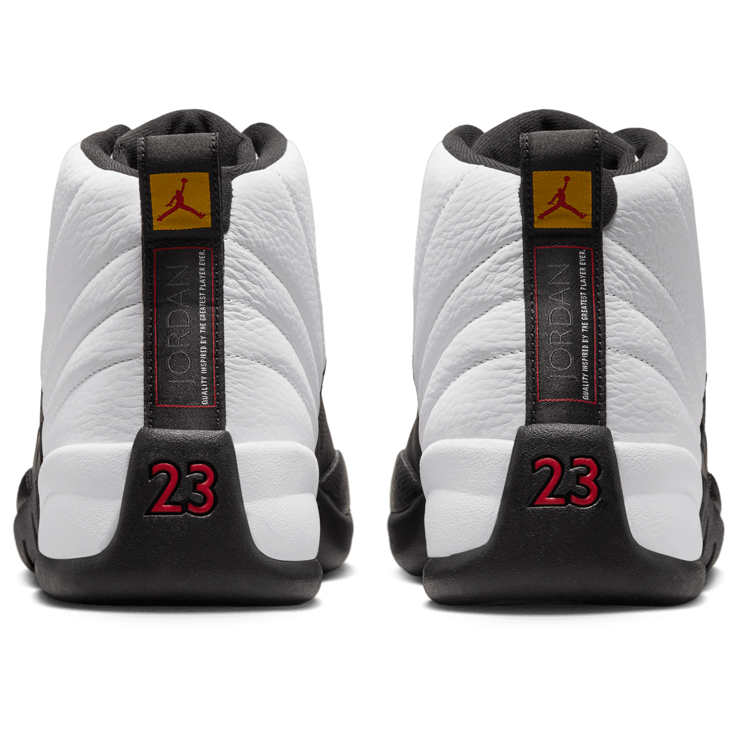 Jordan Retro 12 - Men's - White/Black