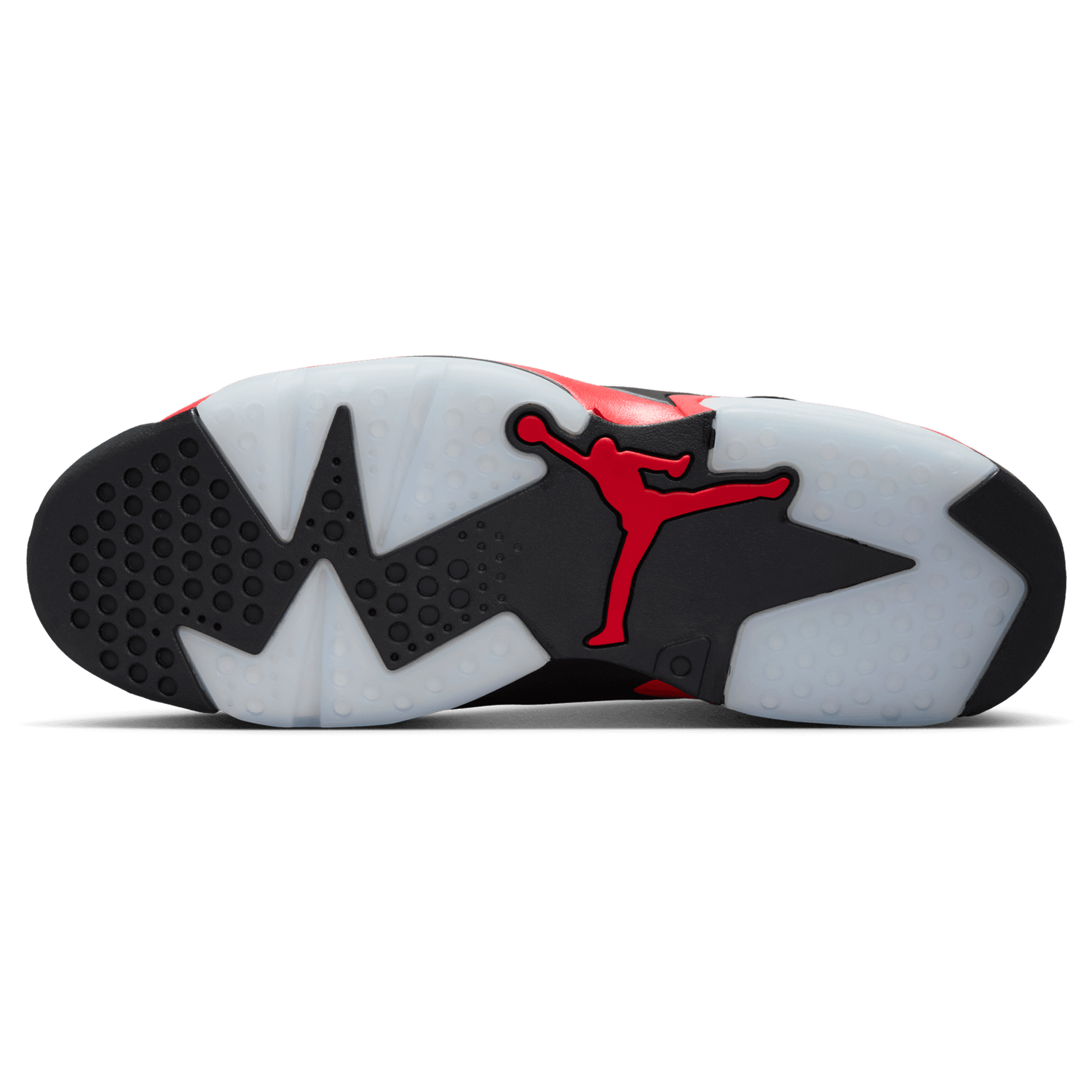 Jordan Retro 6 - Men's - Black/Light Crimson